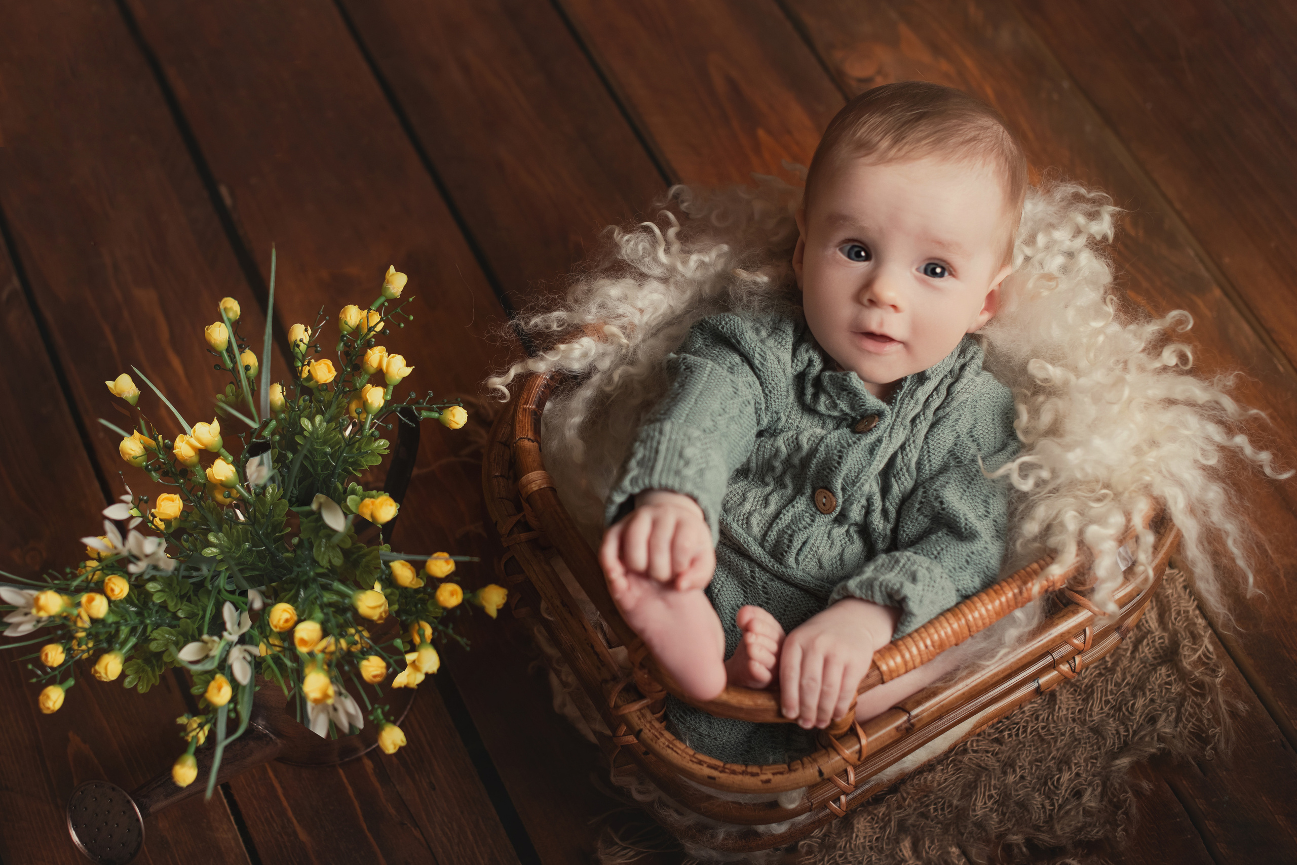 Малыши до года. Фотограф Новорожденных во Владивостоке Ольга Галаницкая