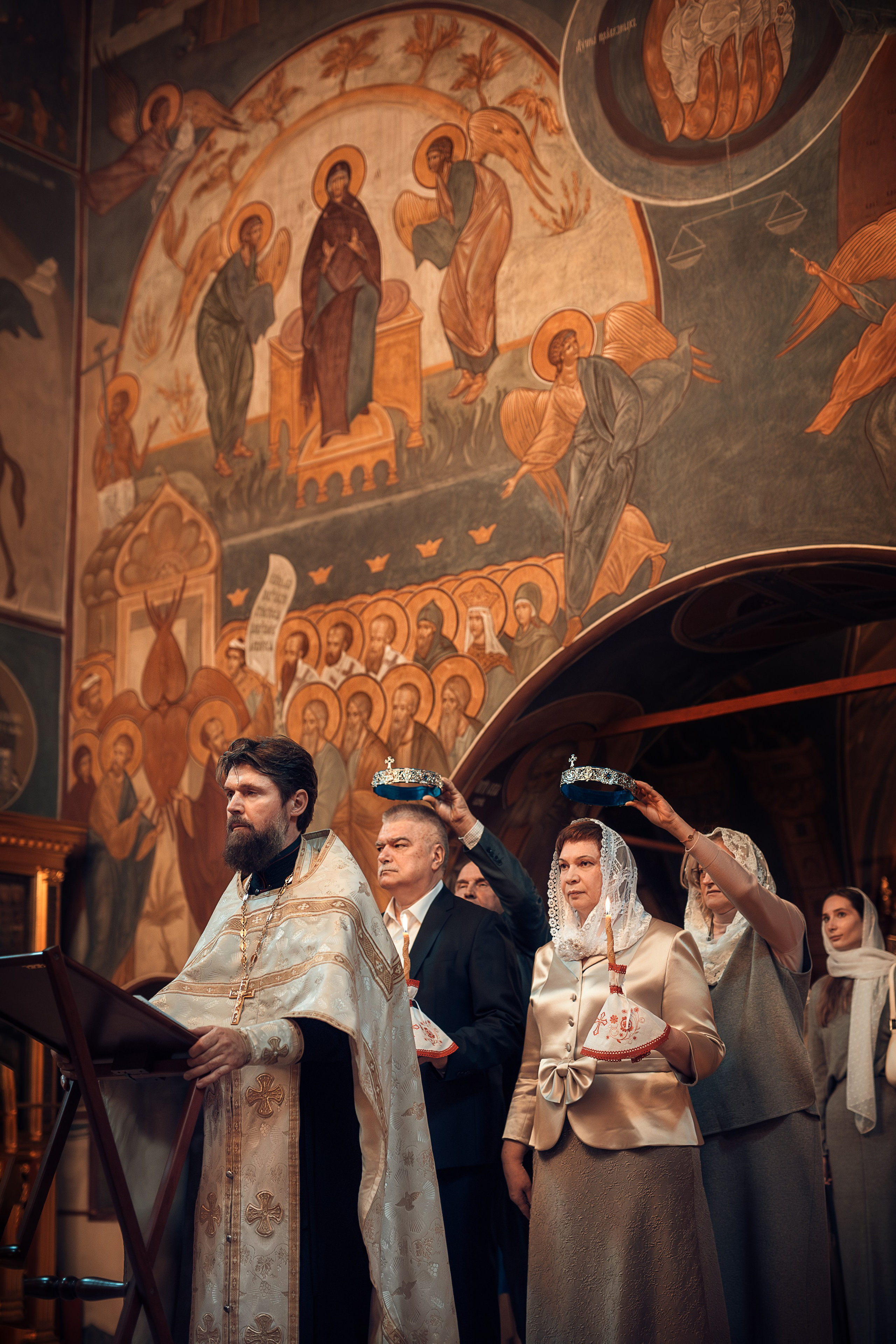 Фотосъемка таинства венчания в Москве