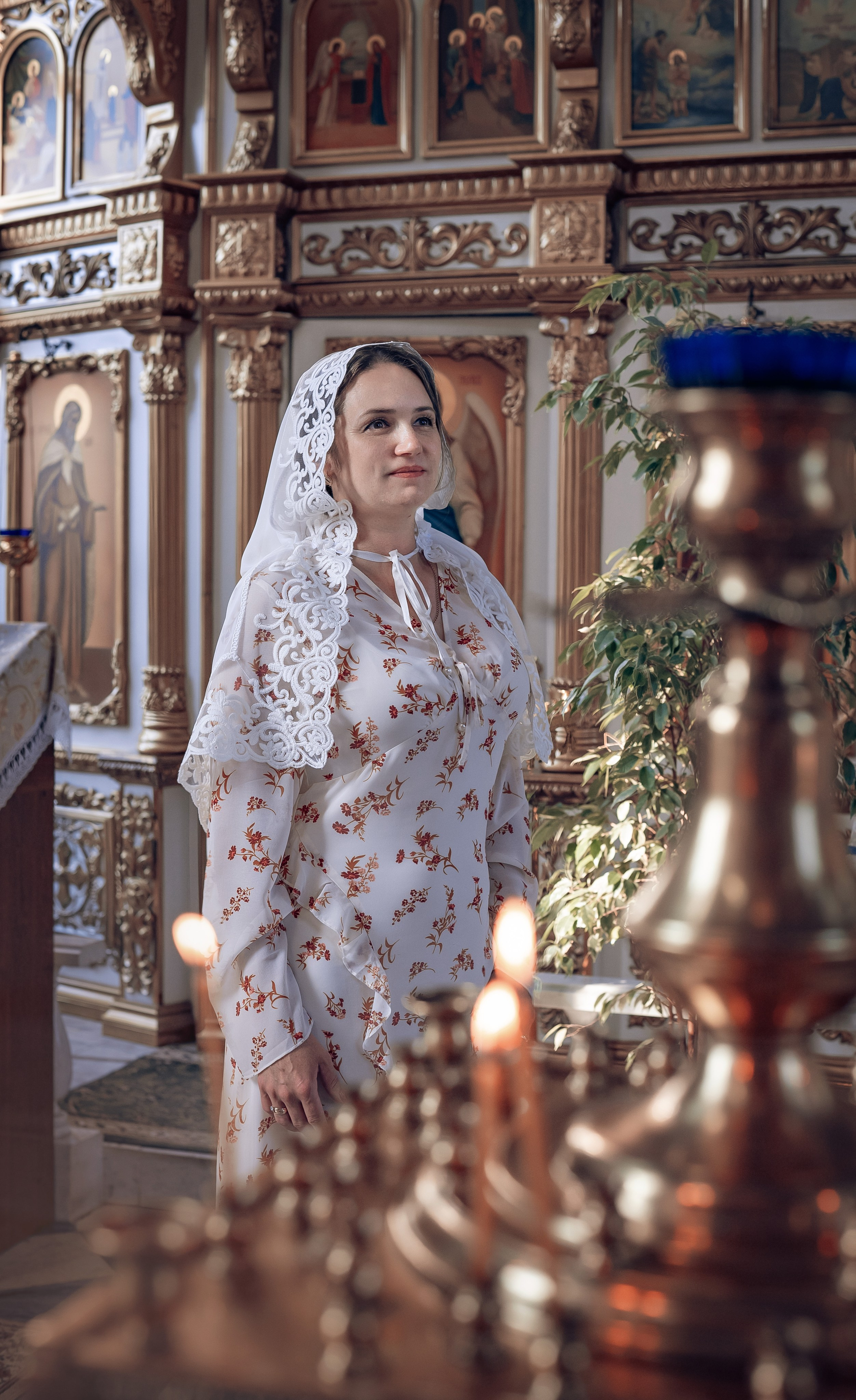 Крещение Егора в Воскресенско-Никольском раме. Фотографы крещения/венчания  Красноярск Татьяна и Вячеслав Переваловы