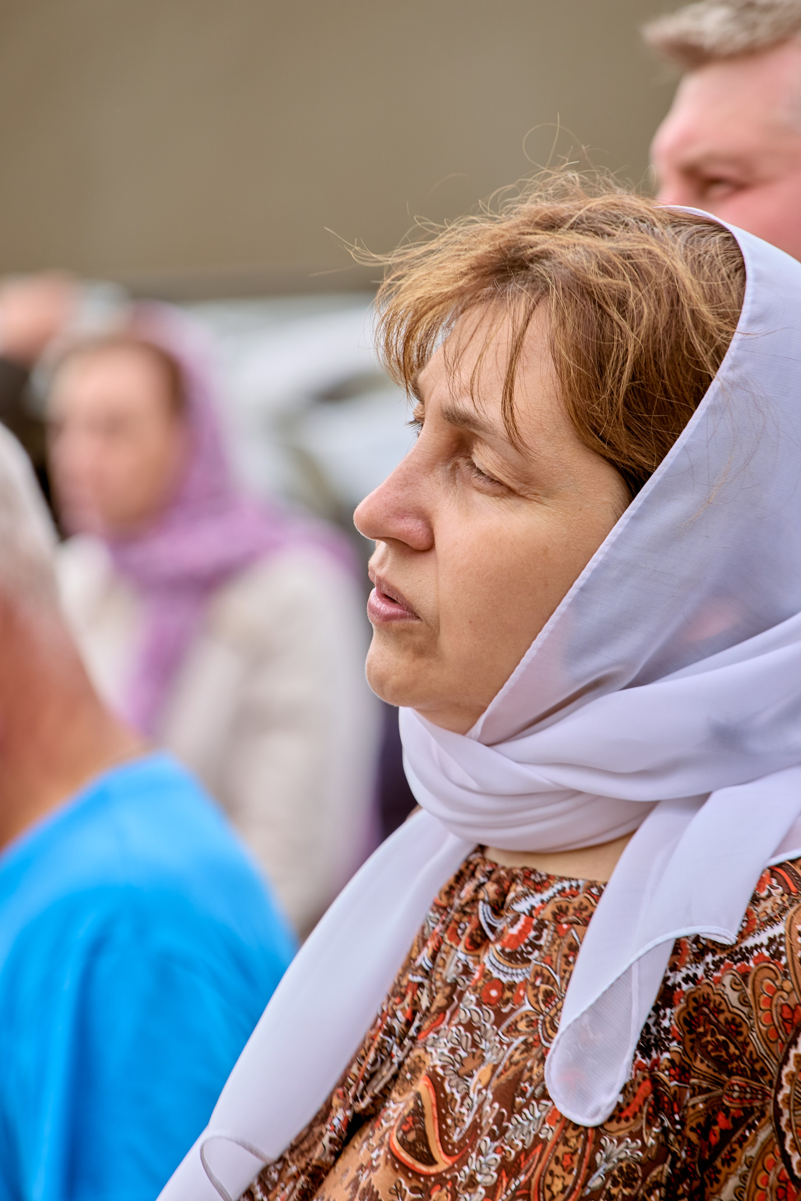 Фотографии портретов Крестного хода в Дзержинске