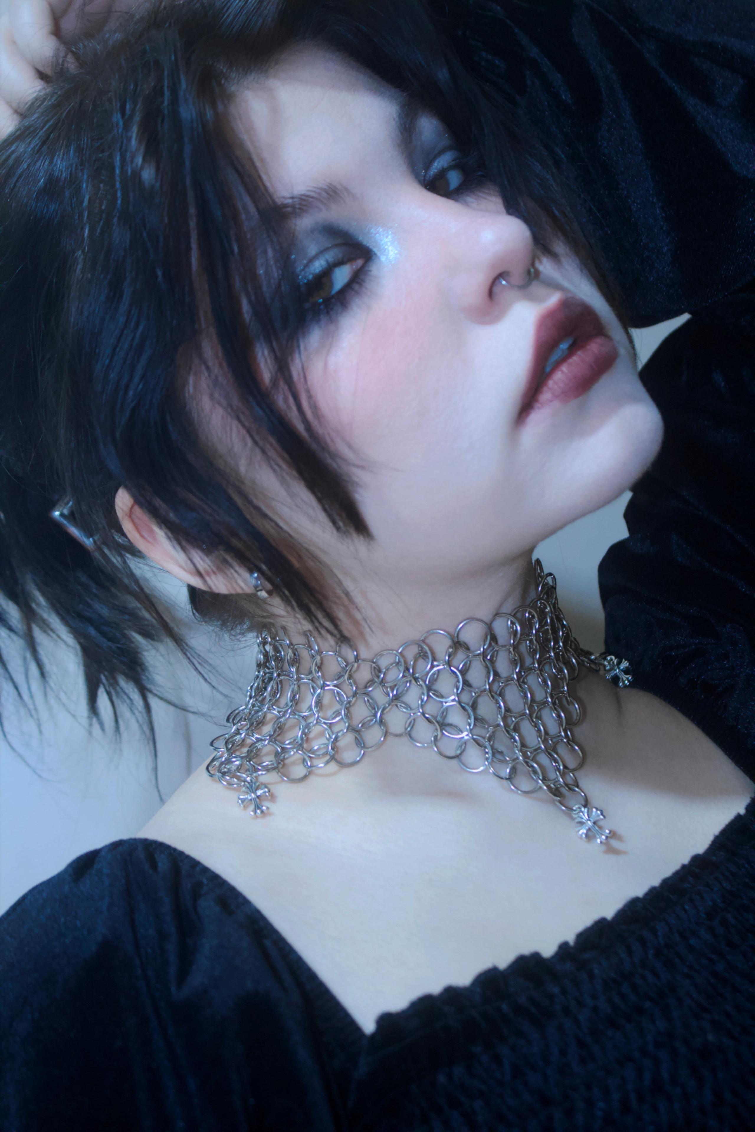 Чокеры из кольчуги. Украшения из кольчуги в Москве Соня Спросонья