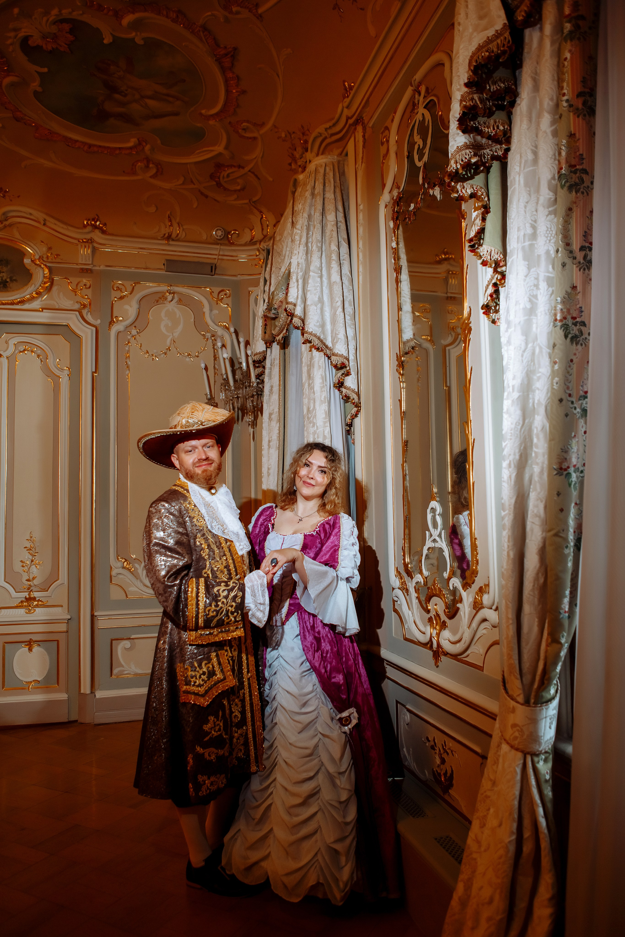 День рождения Сергея (костюмированный бал в отеле Талеон). Свадебный фотограф в Санкт-Петербурге