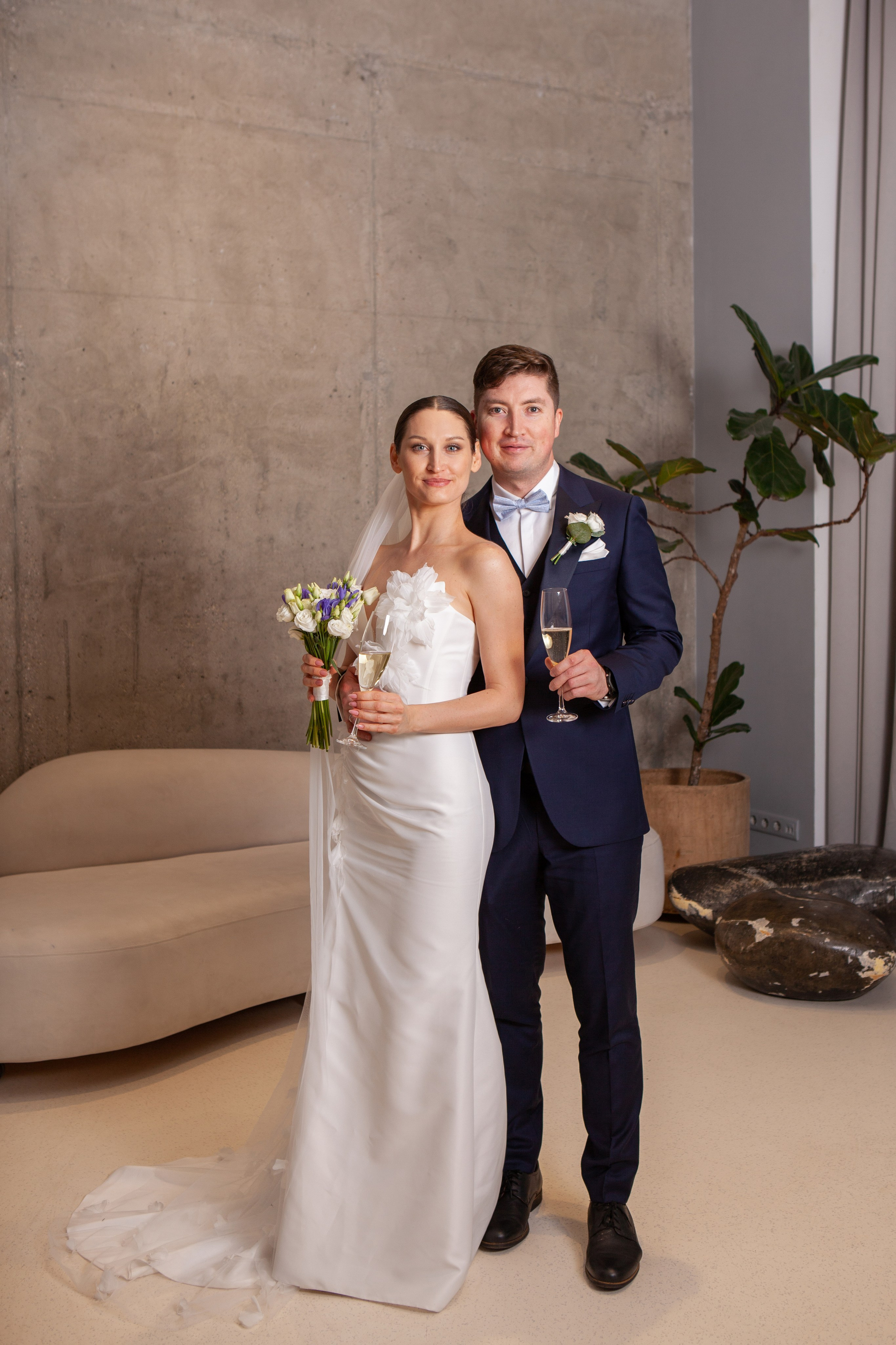 Фотосессия жениха и невесты в шипиловском загсе. Фотограф Ольга Ефремова