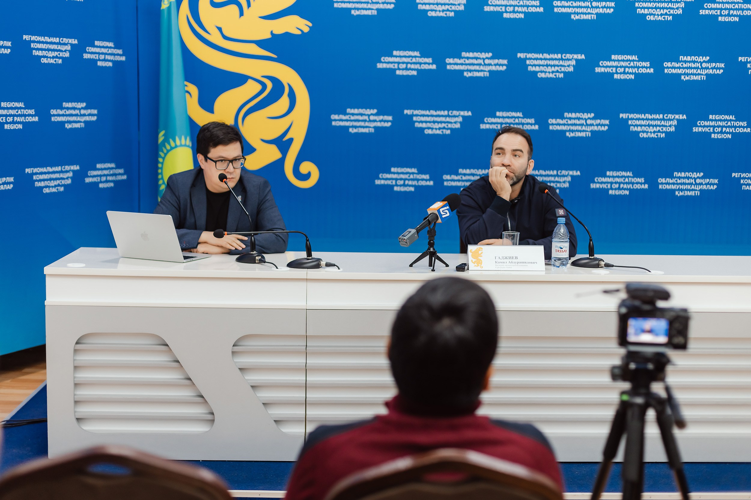 Пресс-конференция Камиля Гаджиева. Кипятком Павлодар