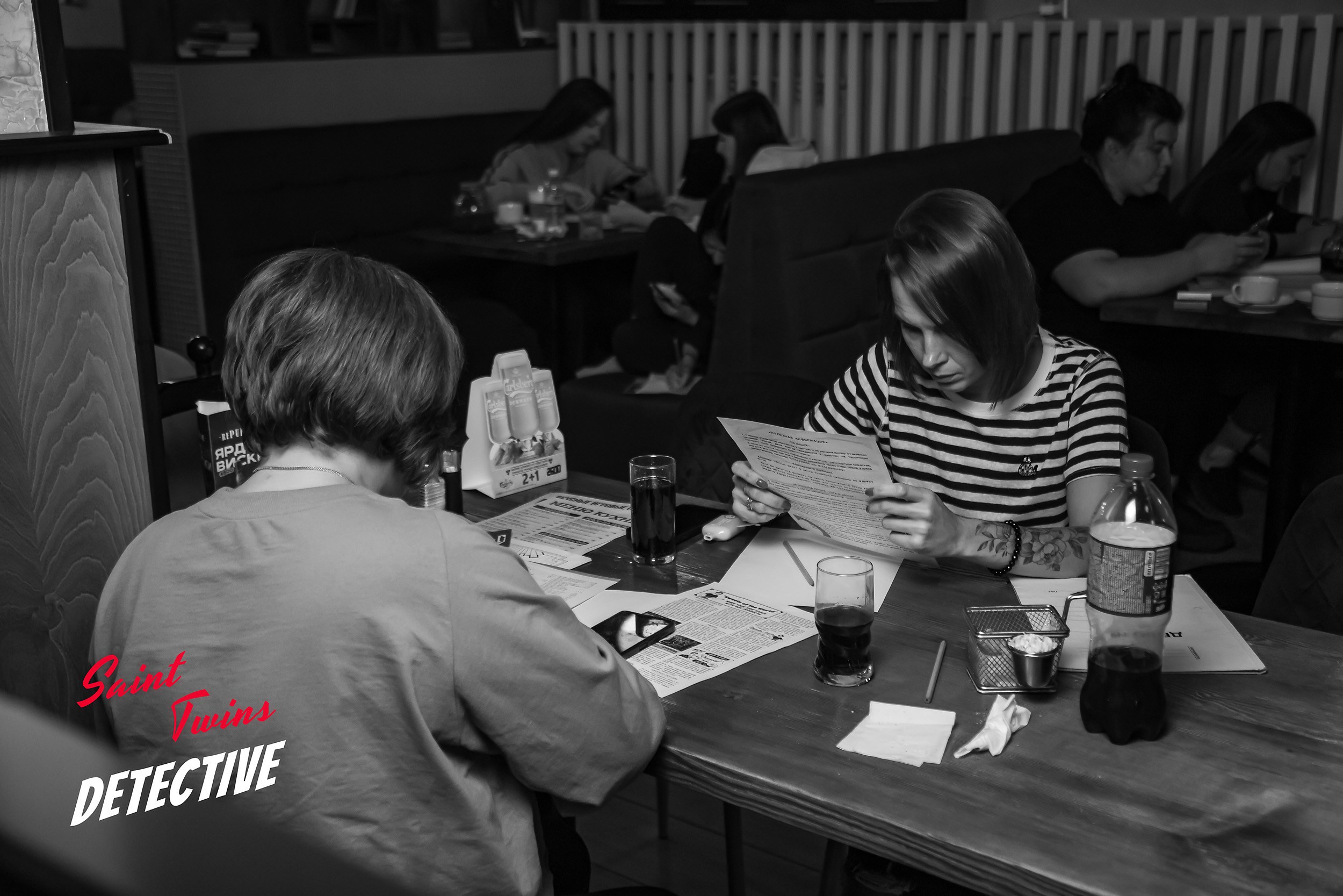 Saint Twins Detective. Кипятком Павлодар