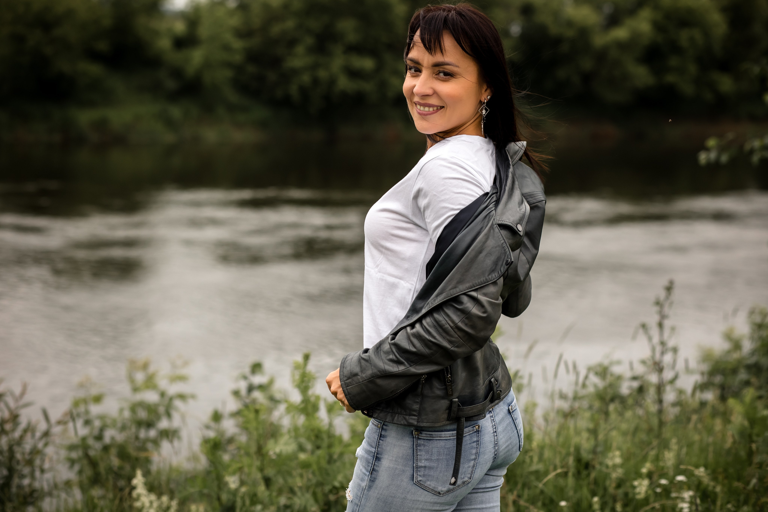 Катя с детками