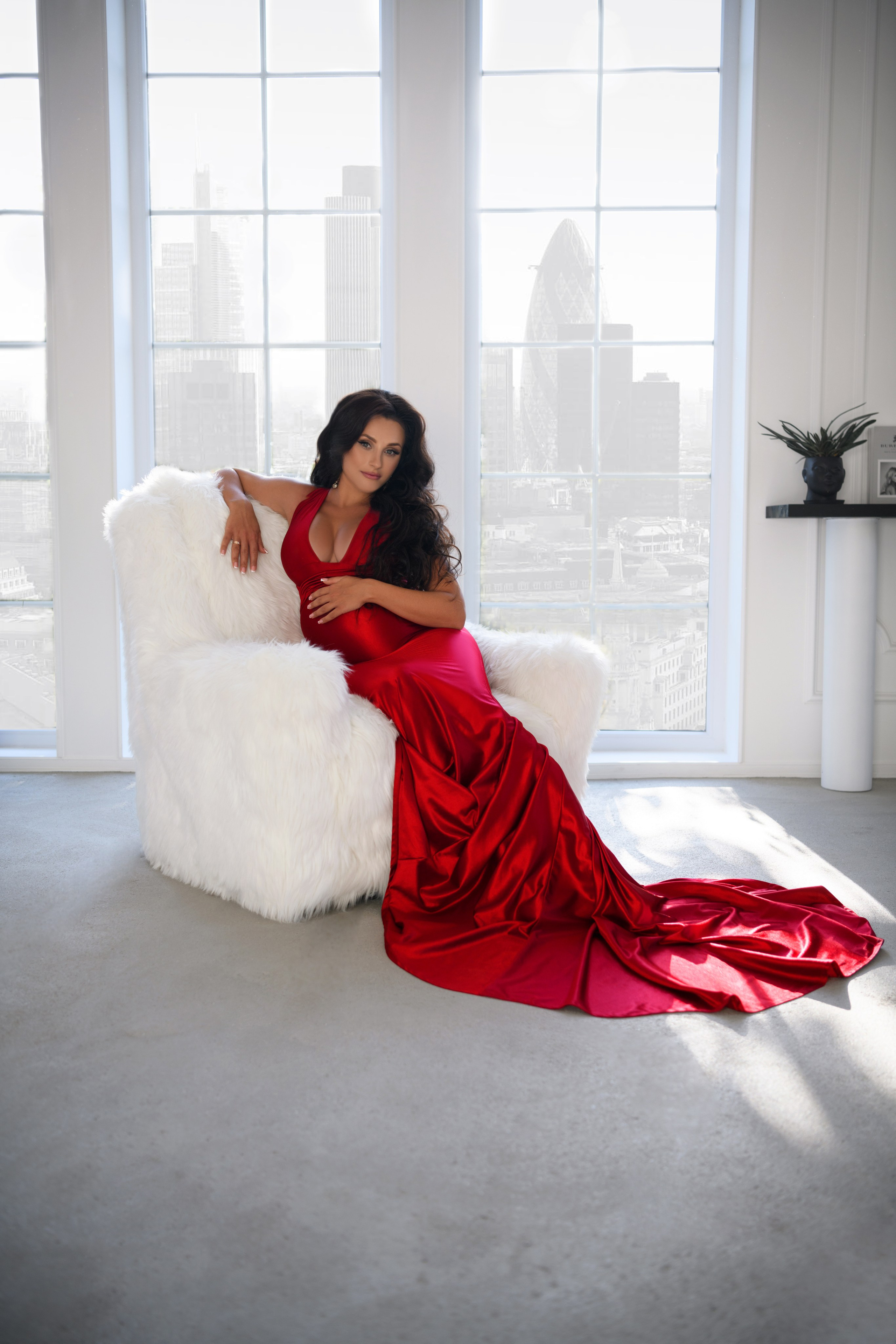 Кадры со спецэффектами (цветные фильтры, маски Гобо, немного волшебства). Фотограф беременности в Крыму Бобкова Ирина