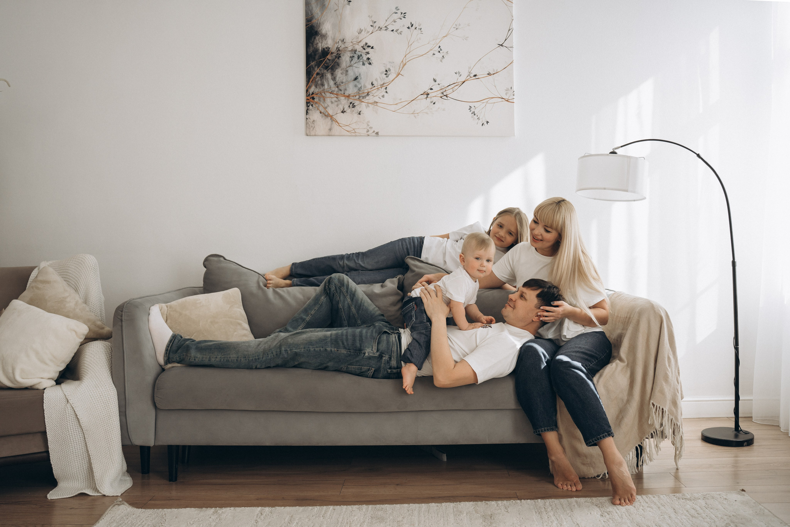 Family Varichevi. Фотограф Ольга Рубцова в Москве и Московской области