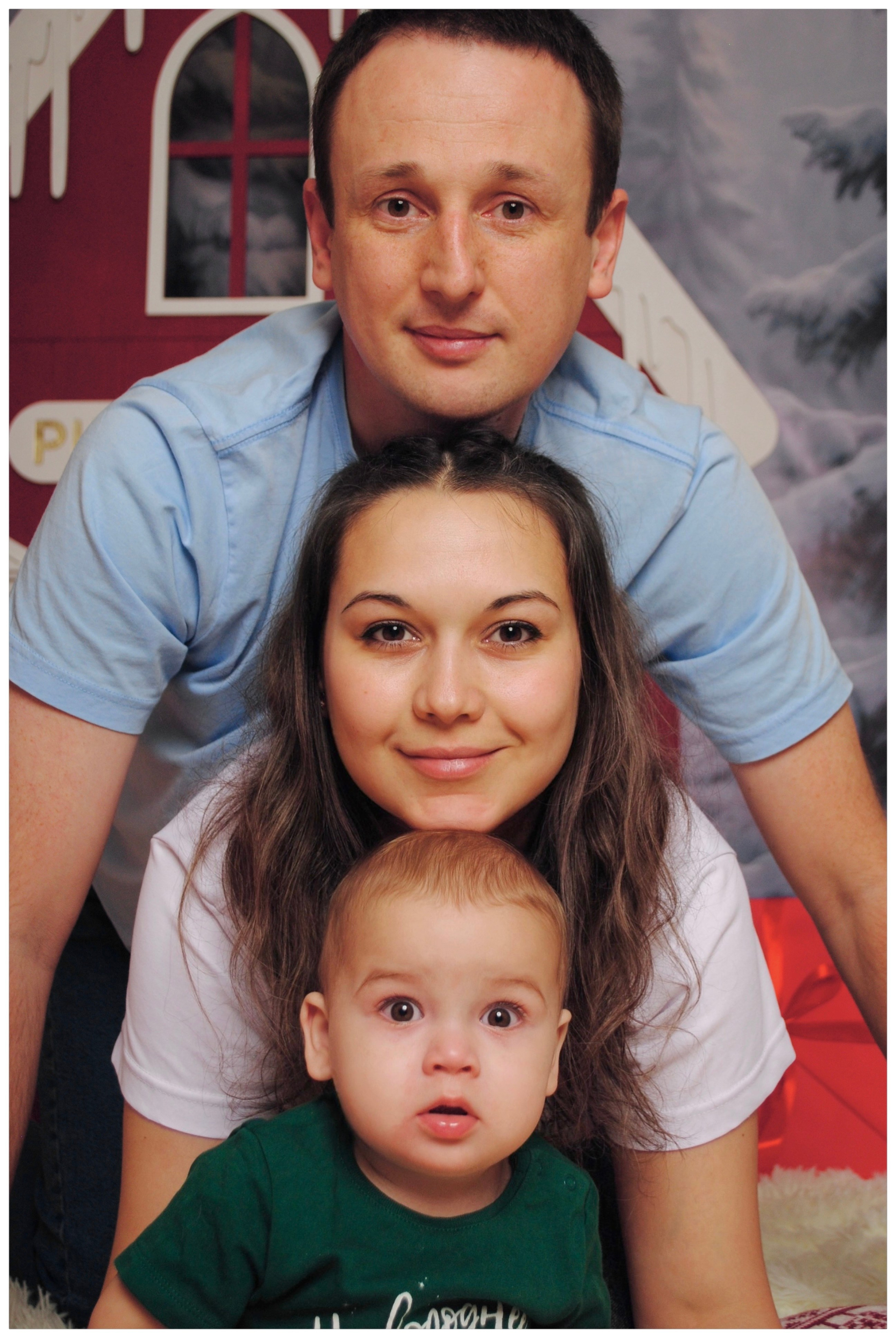 Дарья и семья. Фотограф Мария Мусаелян