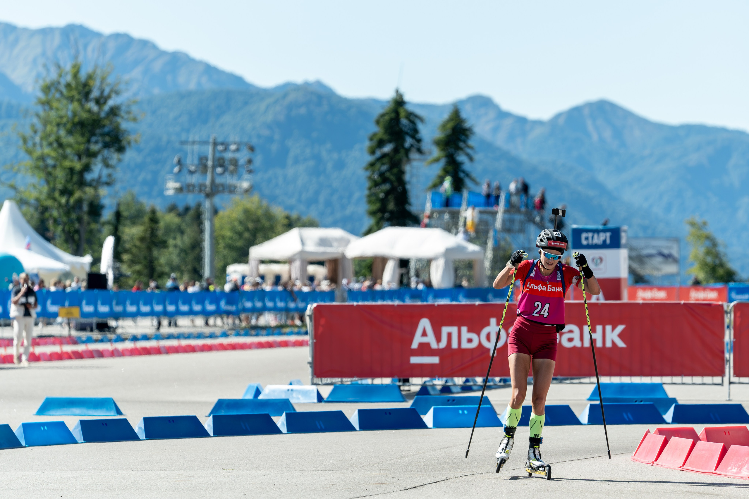Биатлон: Кубок Содружества 2023 на курорте Газпром. Репортажный фотограф в Красной Поляне и Сочи Павлюченко Екатерина