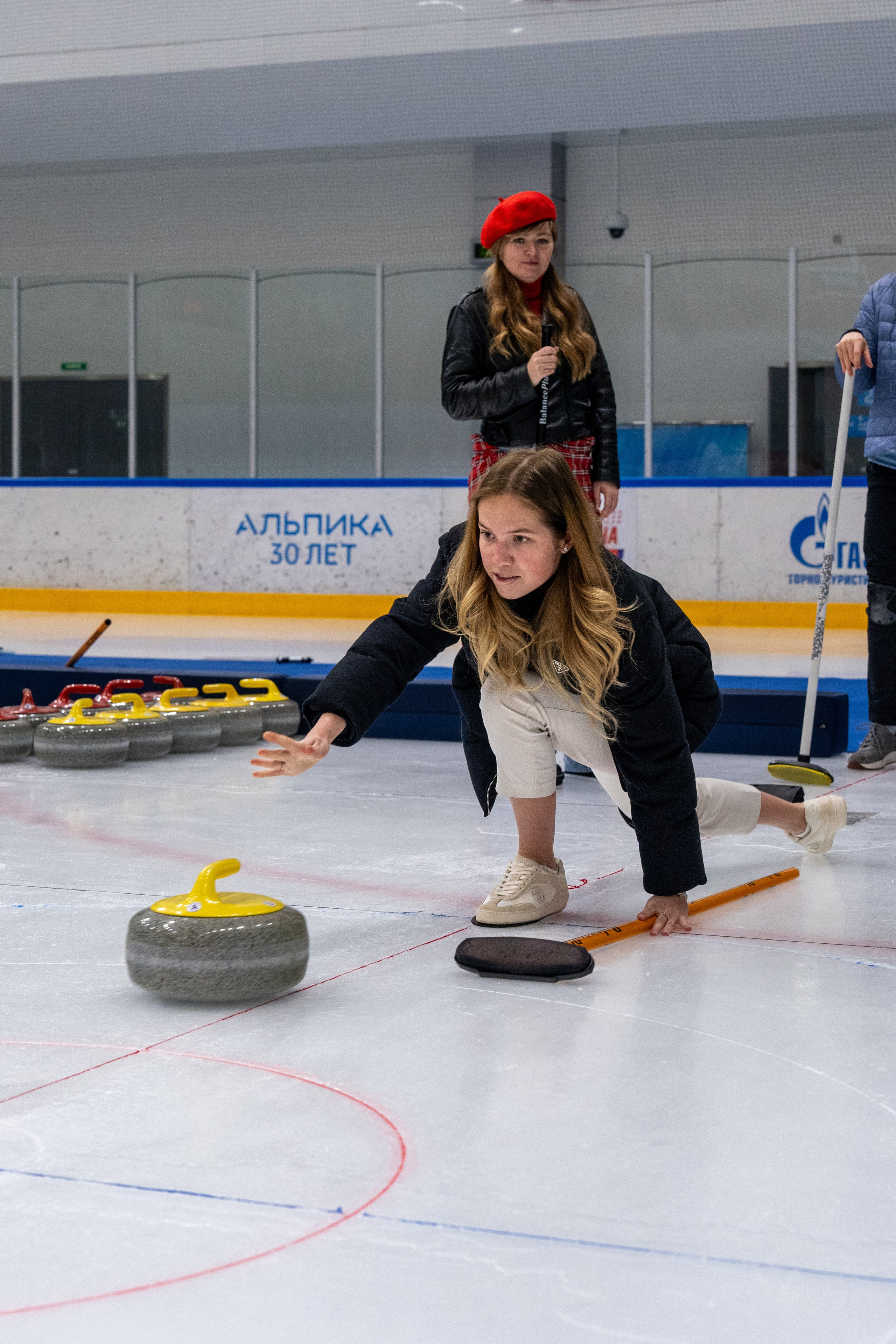 Керлинг для компании Р-Фарм. Репортажный фотограф в Красной Поляне и Сочи Павлюченко Екатерина