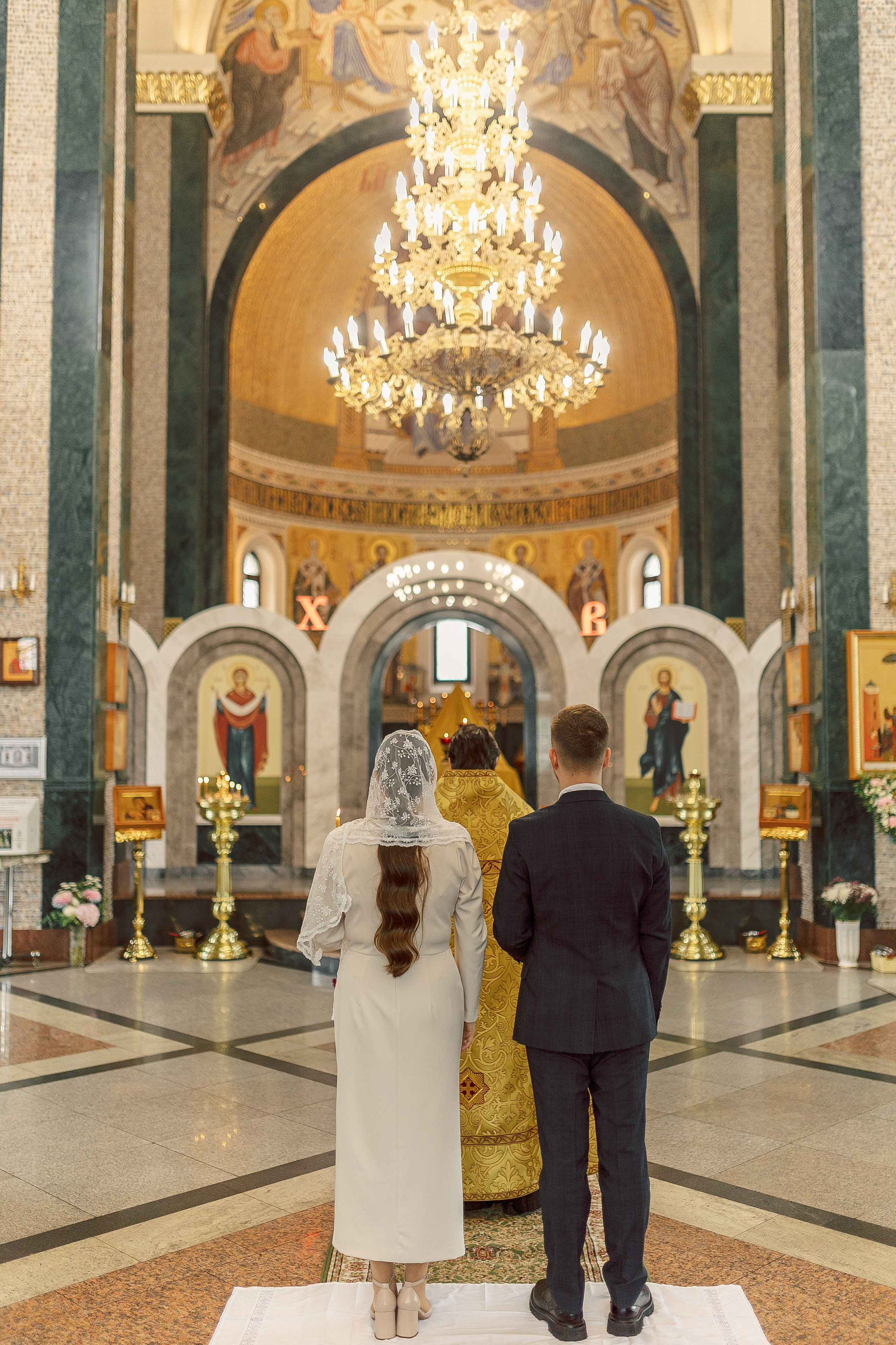 Венчание в храме Стефана Пермского. Семейный фотограф в Москве Анна Пожарская