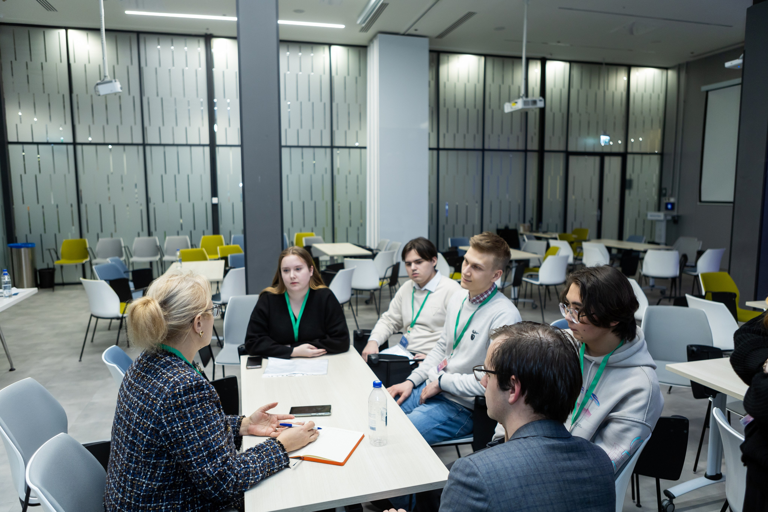 Ингосстрах. День открытых дверей для студентов. Портретный творческий фотограф в Москве Надя Дудник