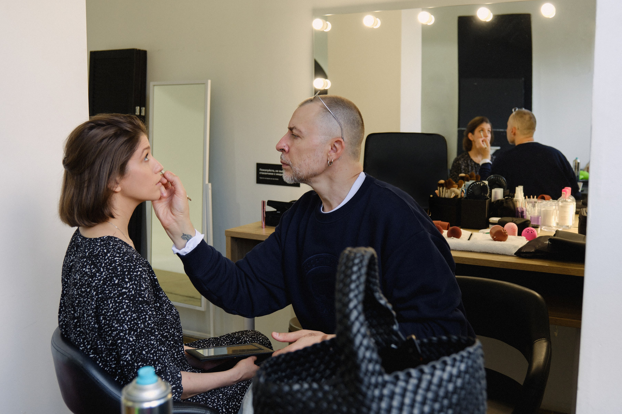 OSTIN x Анна Чиповская FW 25. Портретный и репортажный фотограф в Москве Острикова Анастасия