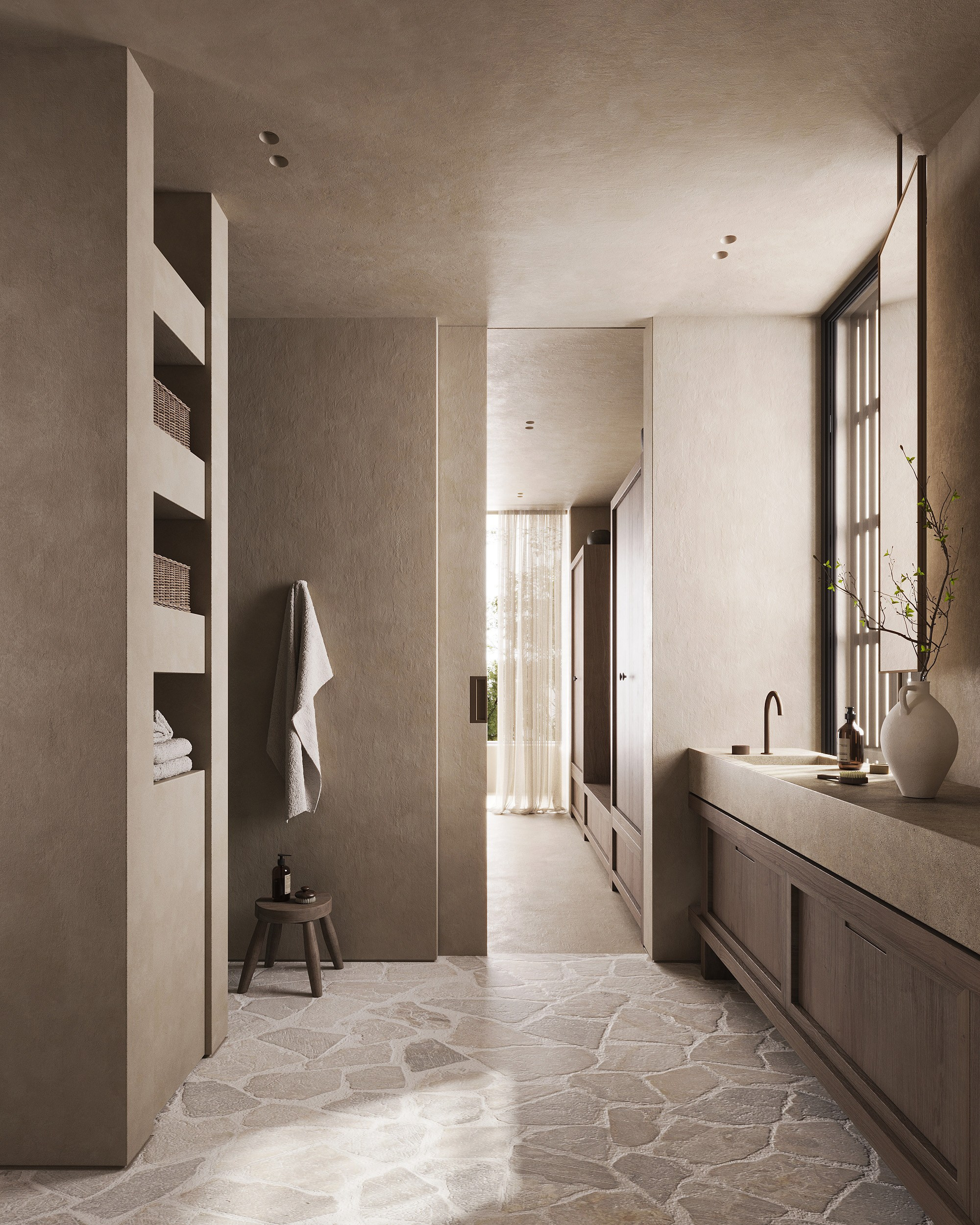 Villa EH-179. Interior visualization