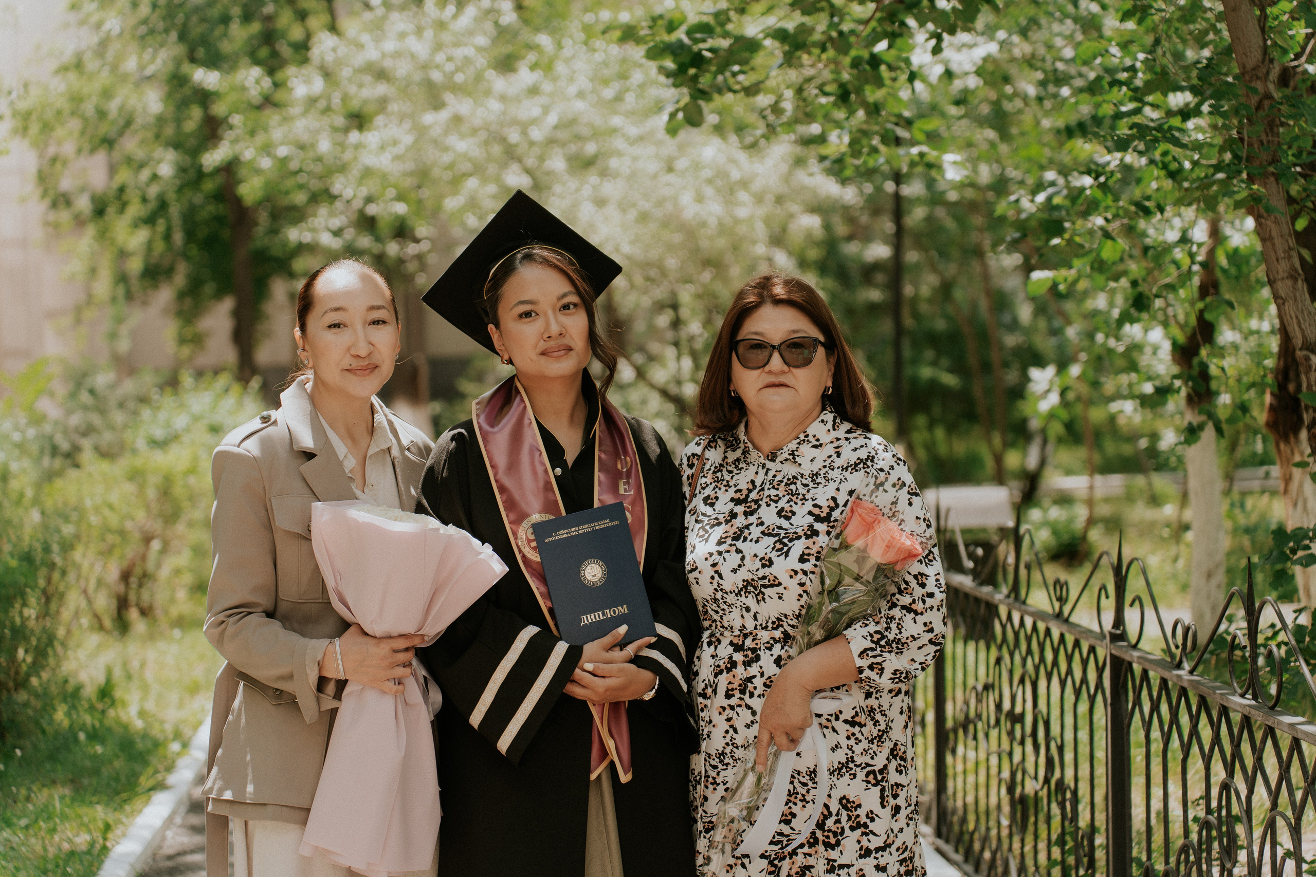 Выпускной Аграрный унивеситет. Крис Богомазова