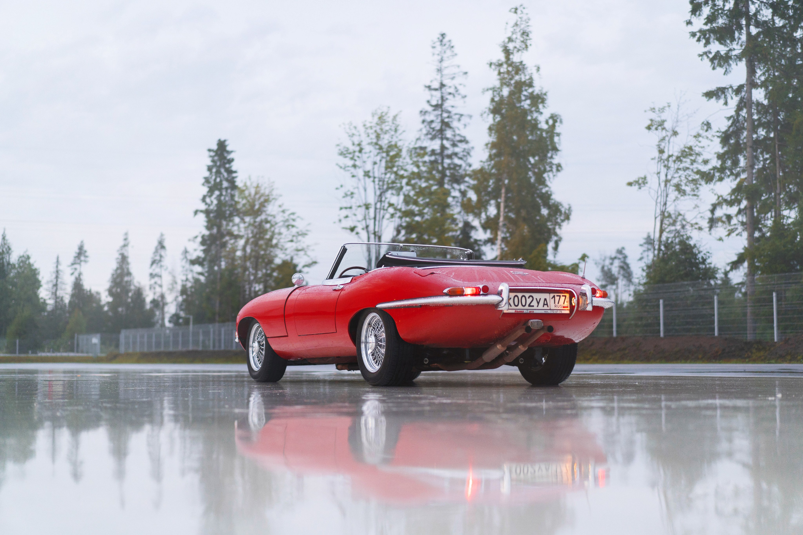 Jaguar E-Type. Автомобильный фотограф Антон Цырулев