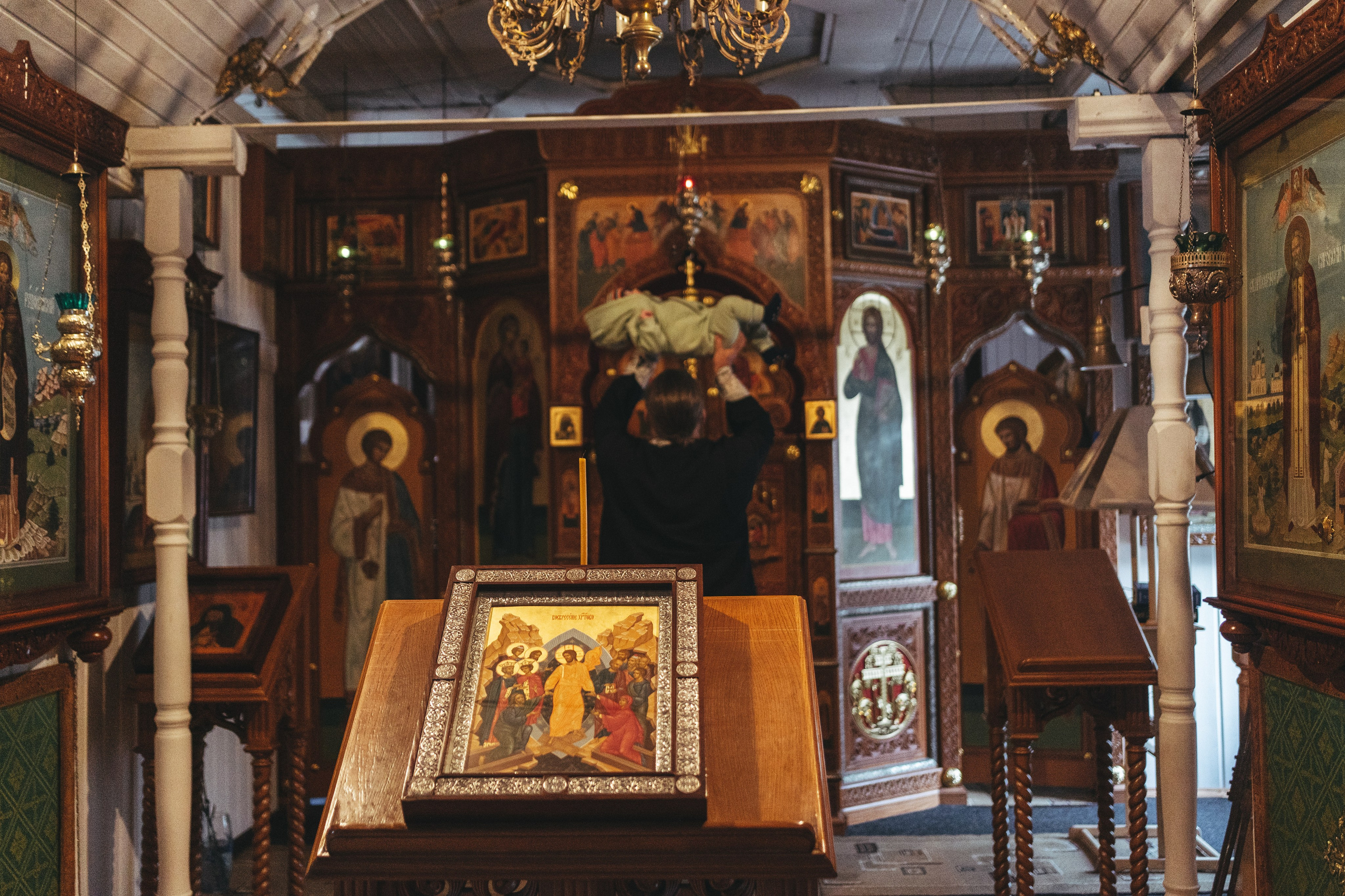 Крещение Алексей. Главная