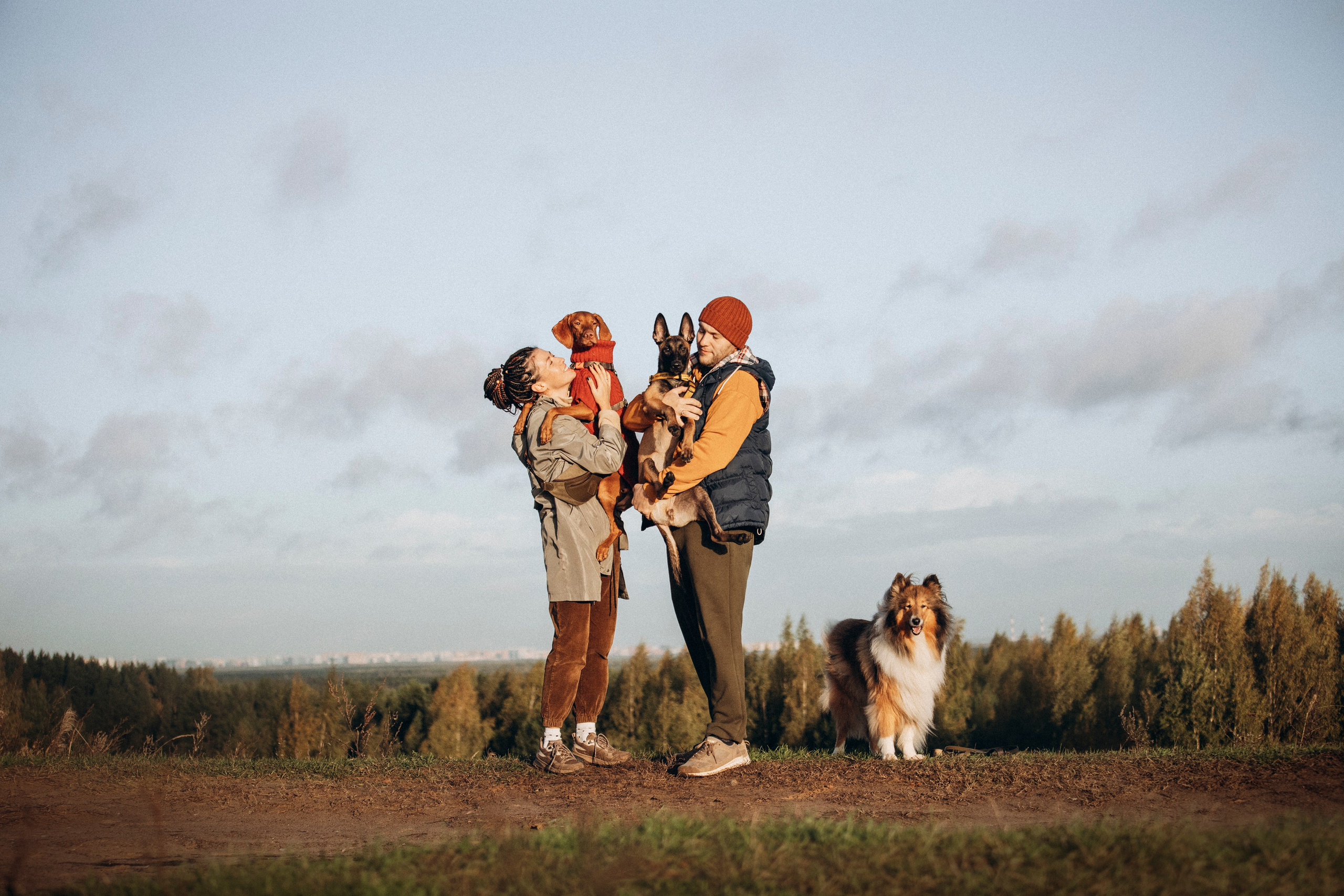 Трисс, Эста, Яся и их семья. Фотограф — Анималист | Санкт-Петербург