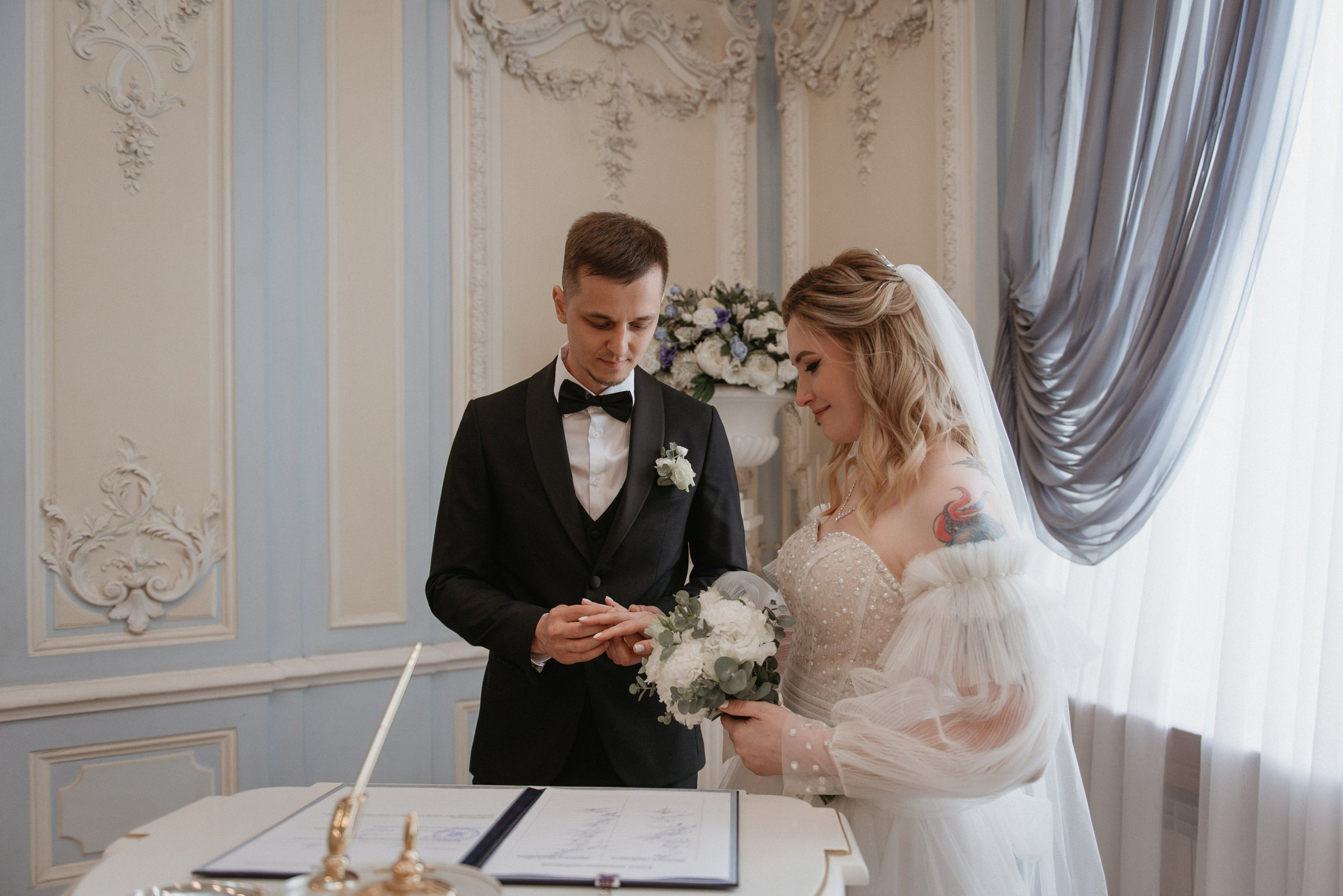 регистрация во Дворце Бракосочетания 2 на Фурштадской