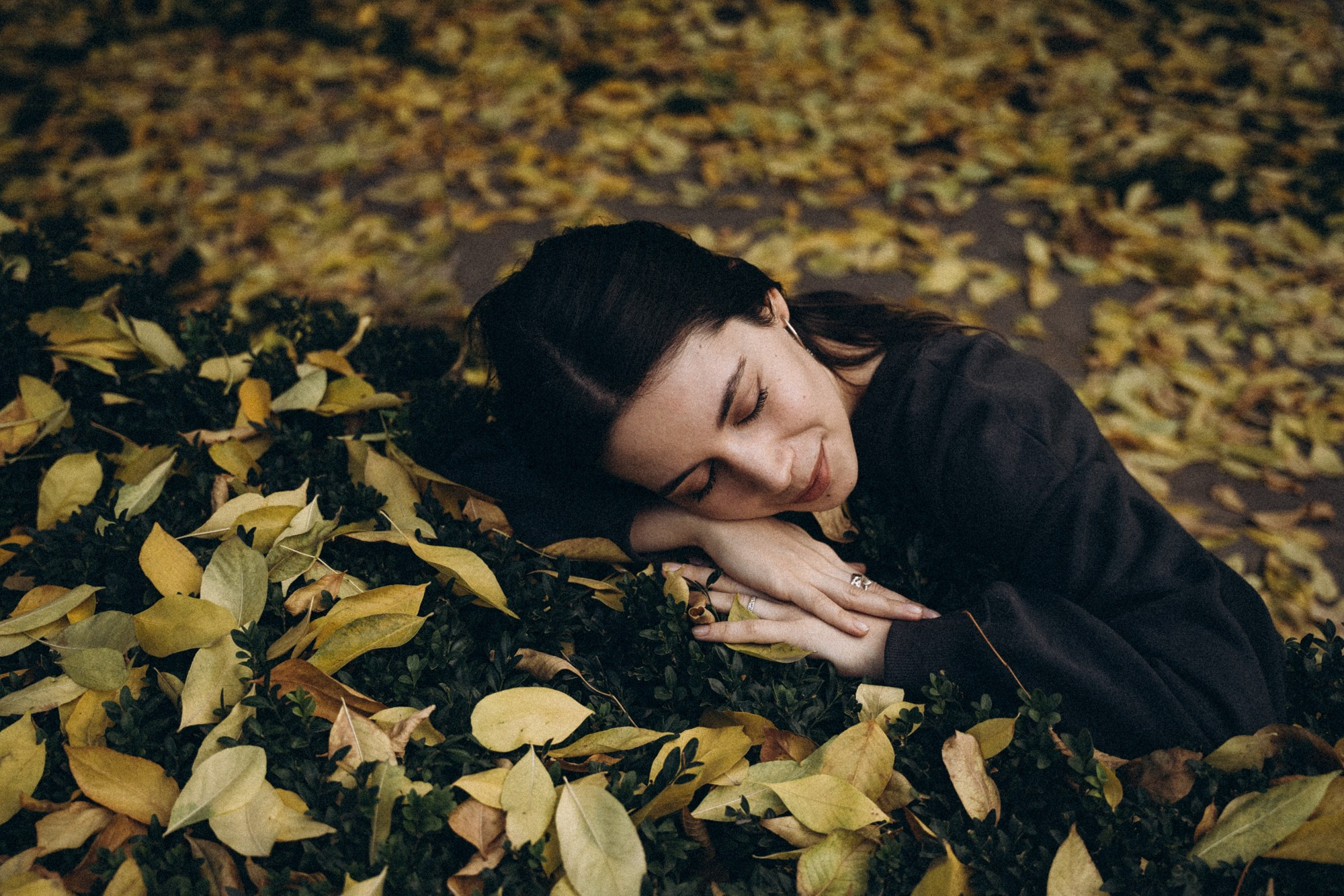 Мария и осень. Даша Яковенко Фотограф Спб