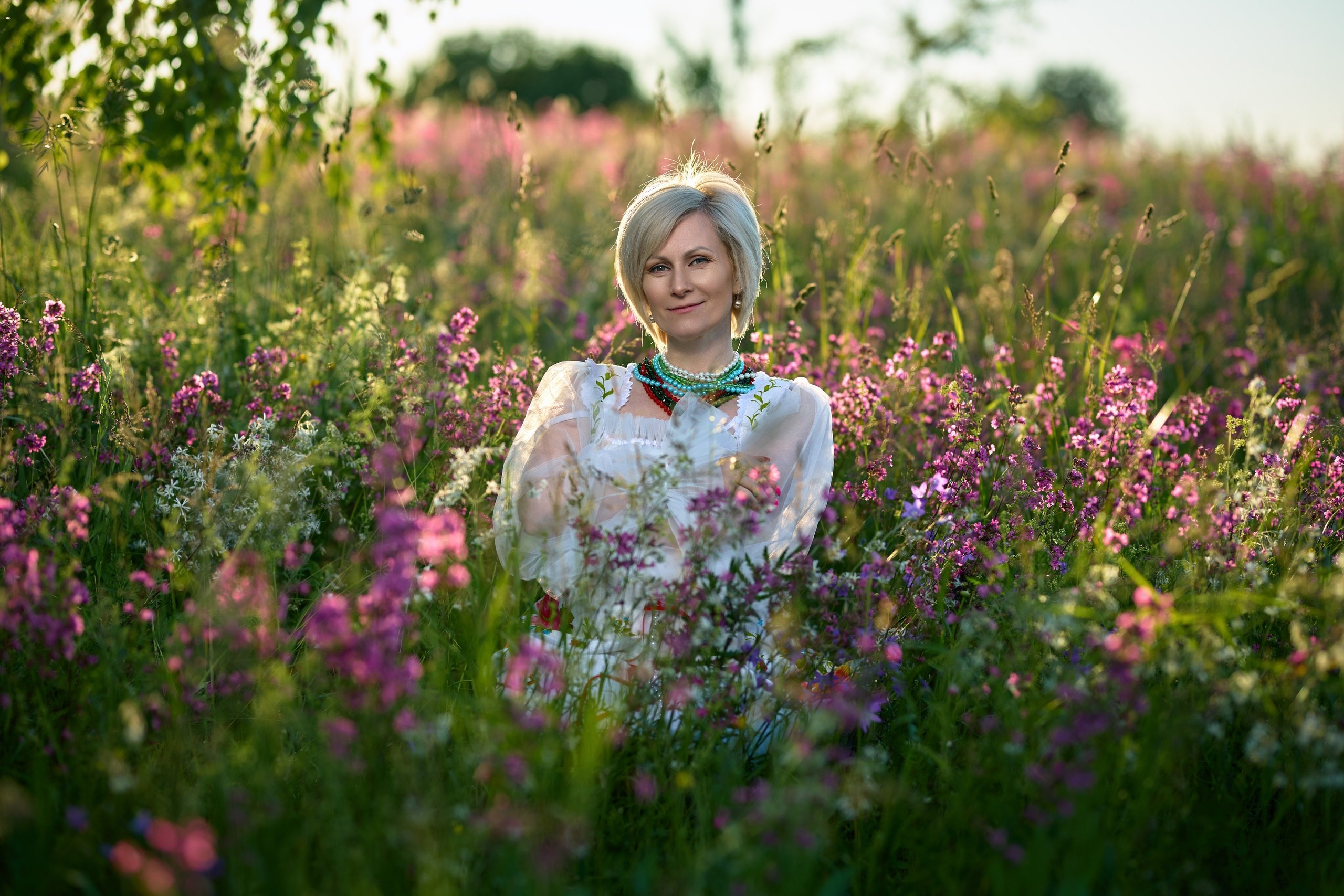 Фотосессия в цветущих лугах. Владимир Суздалов (ProMaXe) — Портретный фотограф, тематические фотосессии в Чебоксарах