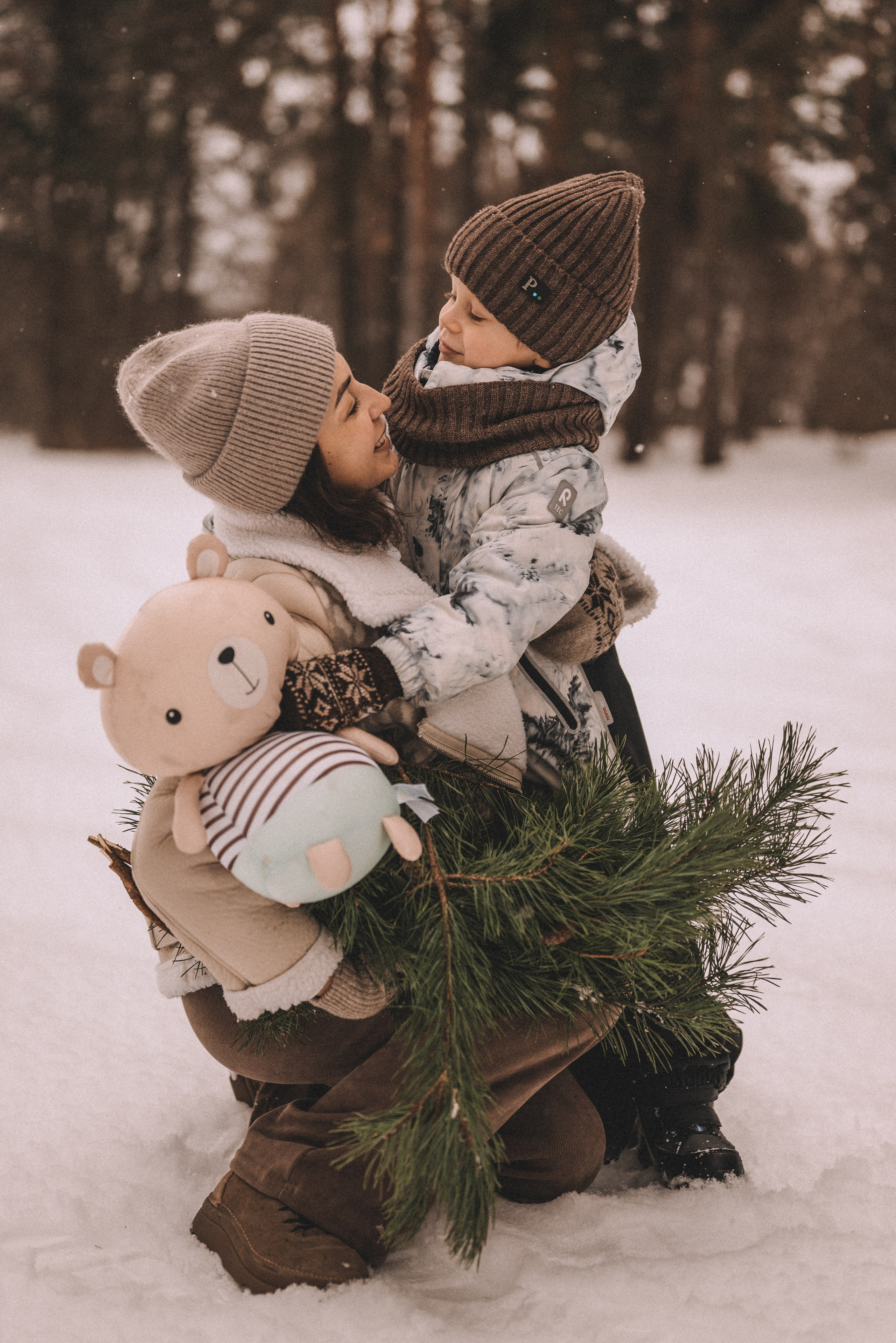 Сергей и Наталья с Ксюшей и Максимом. Фотограф Кристина Пархоменко