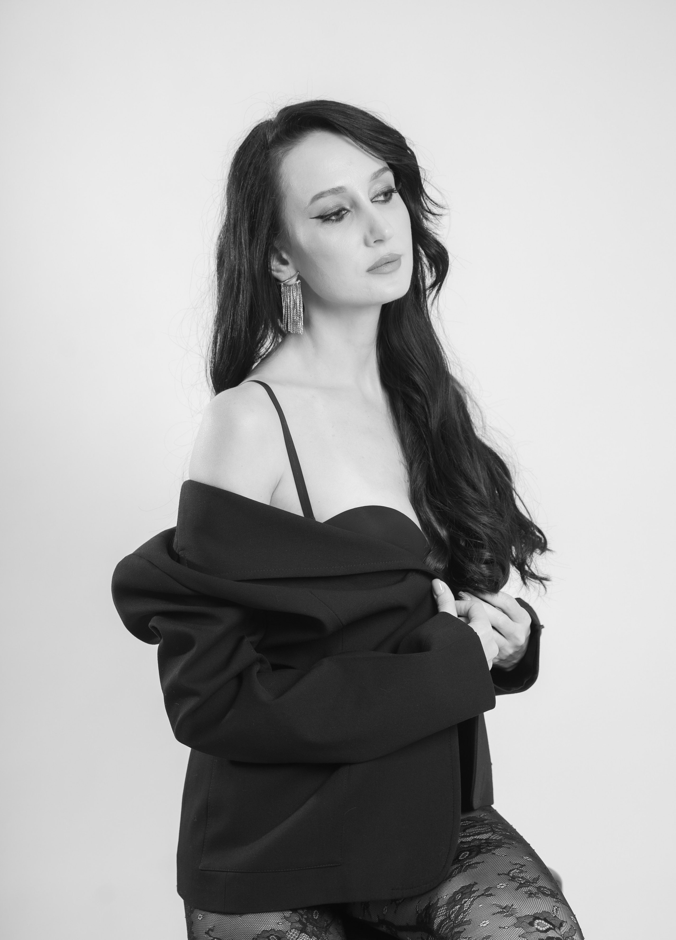 Черно-белая фотосессия