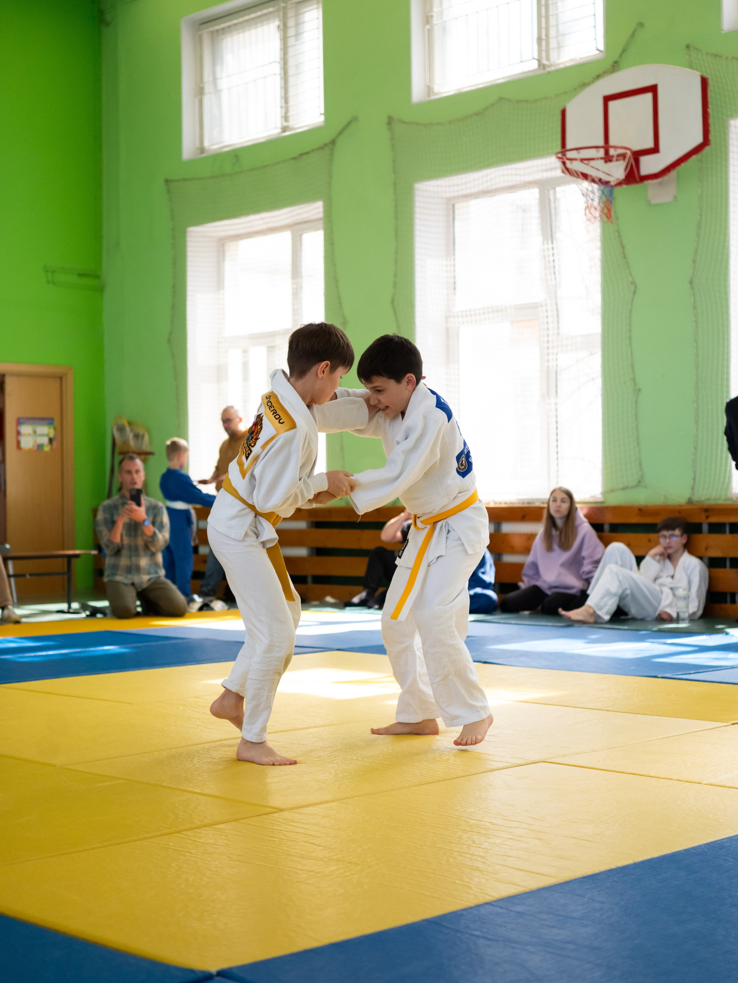 Спортивные соревнования по Дзюдо. Детский и семейный фотограф г. Москва Оксана Катаджи