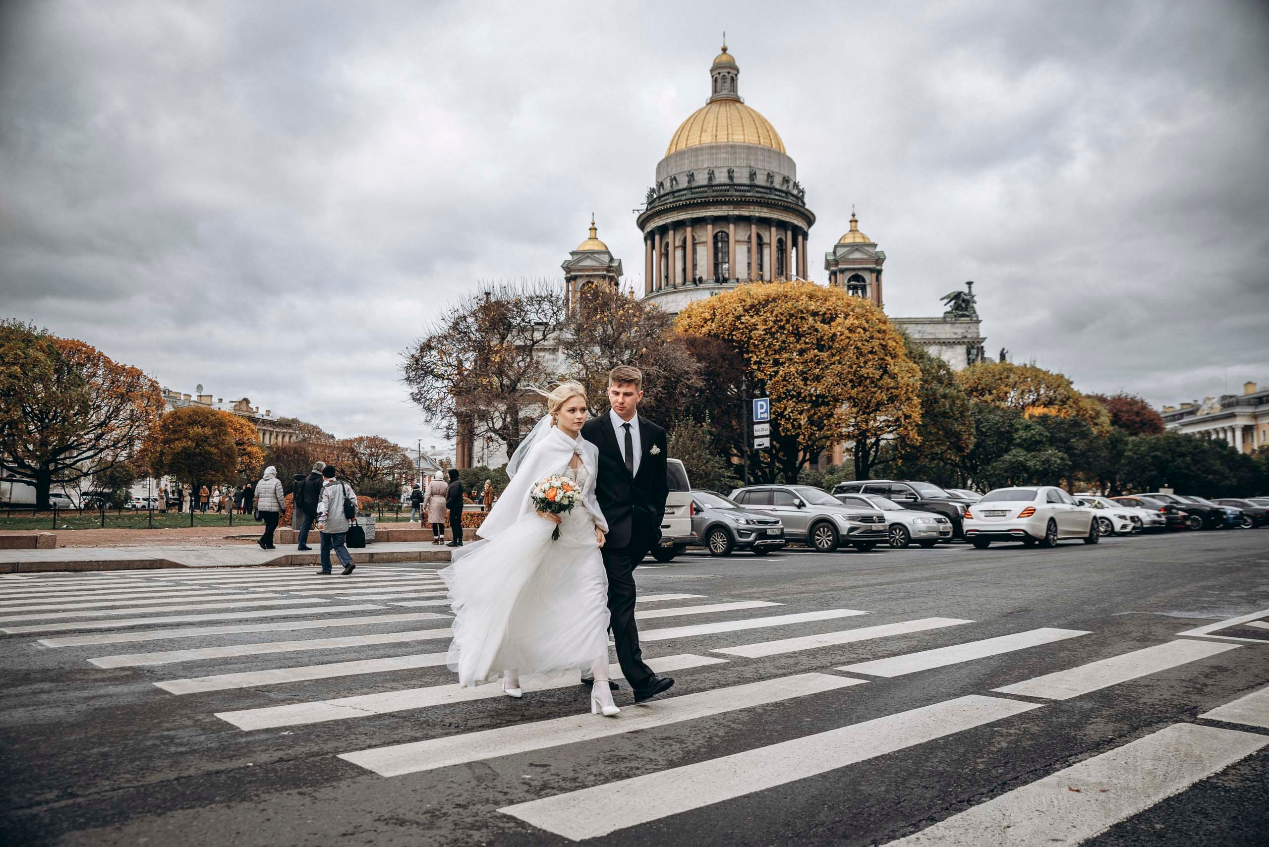 Свадебная серия фотографий со свадьбы Александра и Екатерины
