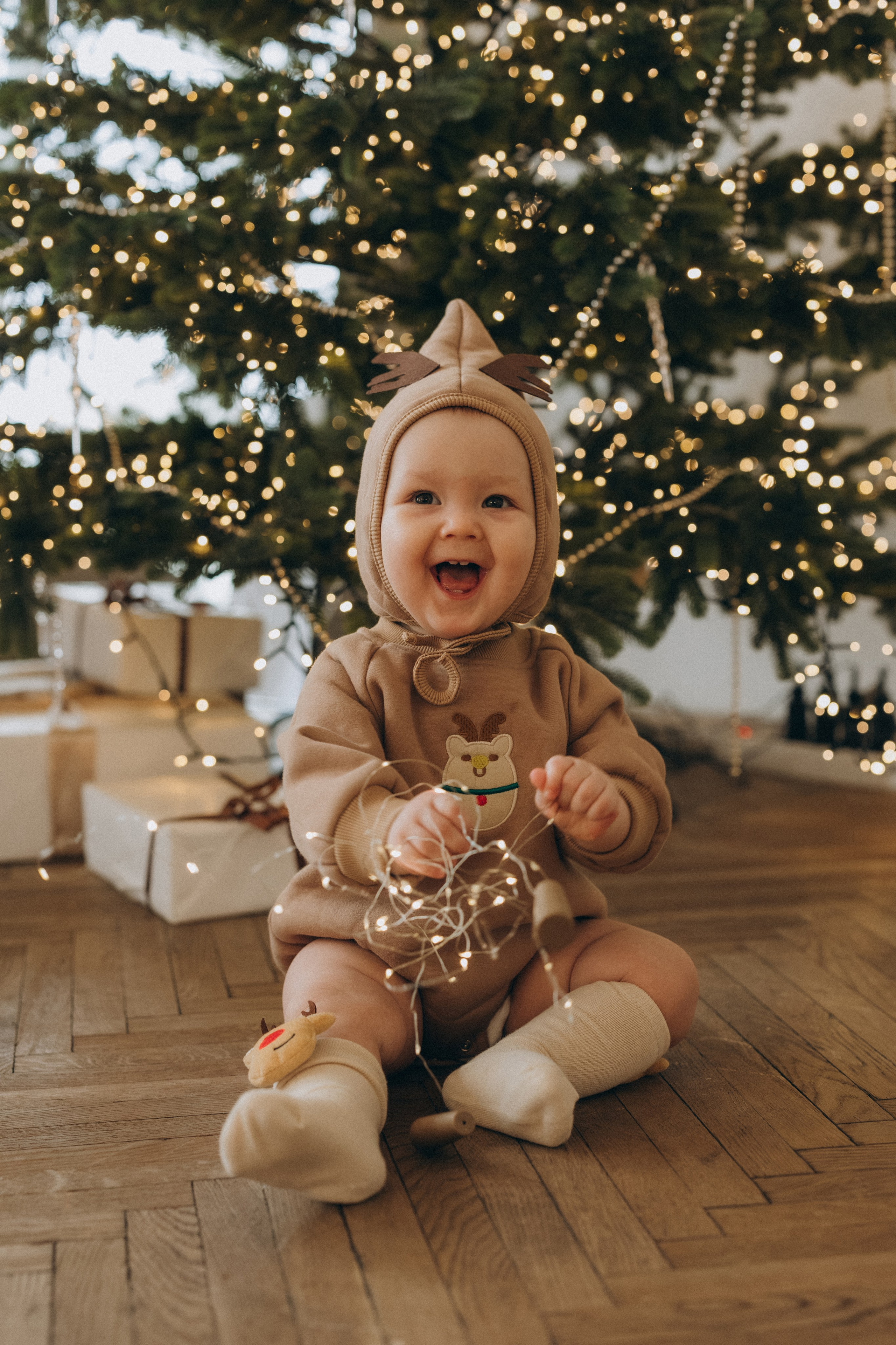 Семейная новогодняя фотосессия. Фотограф Москва Виктория-Антуанетта