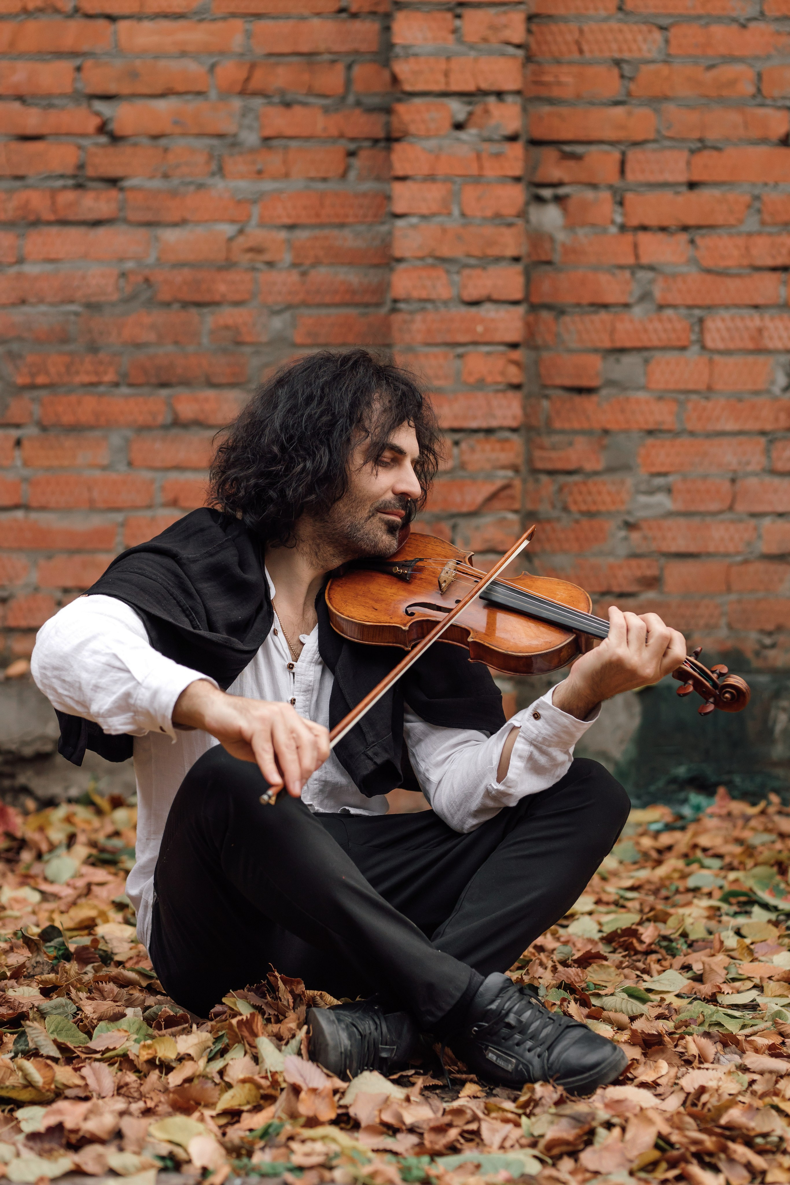 Осень, скрипка, музыка. Фотохудожник Наталия Кирсанова