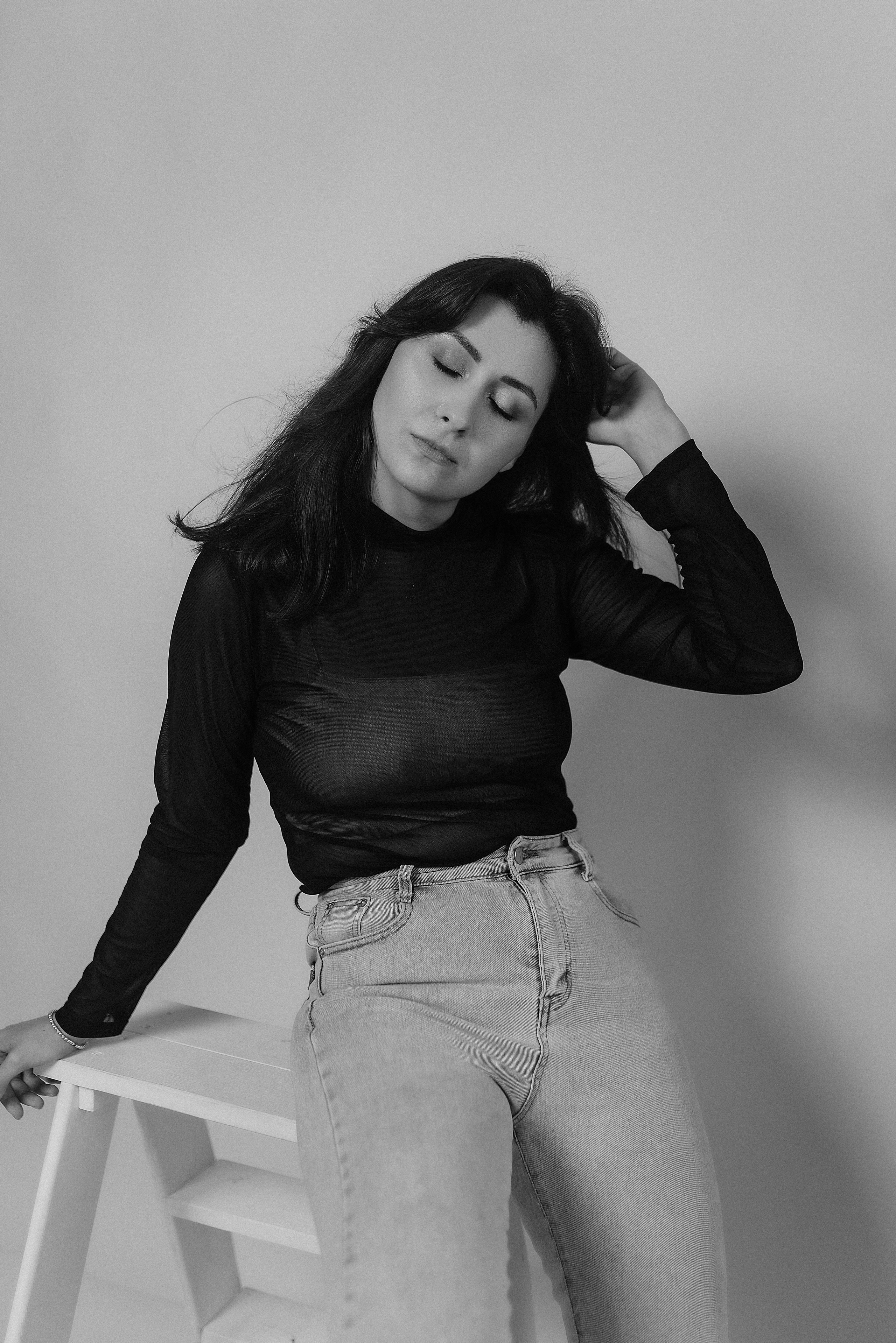 Алина | Съемка в студии Градиент. Фотограф Карина Шмулёва. Воронеж и область