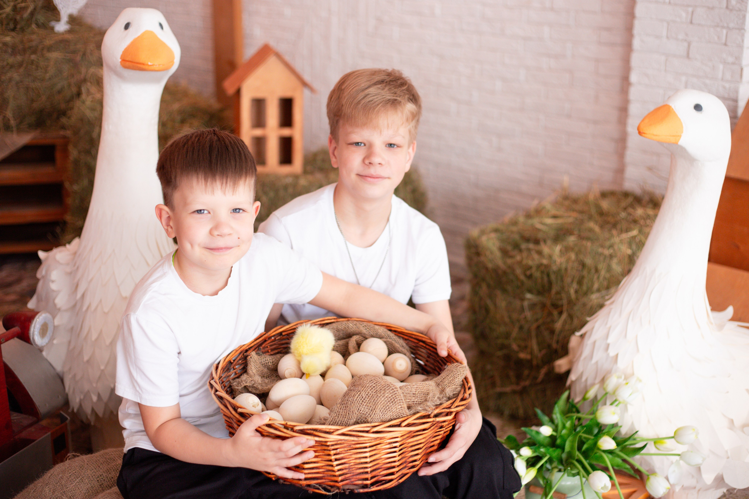 Семейная съёмка в студии