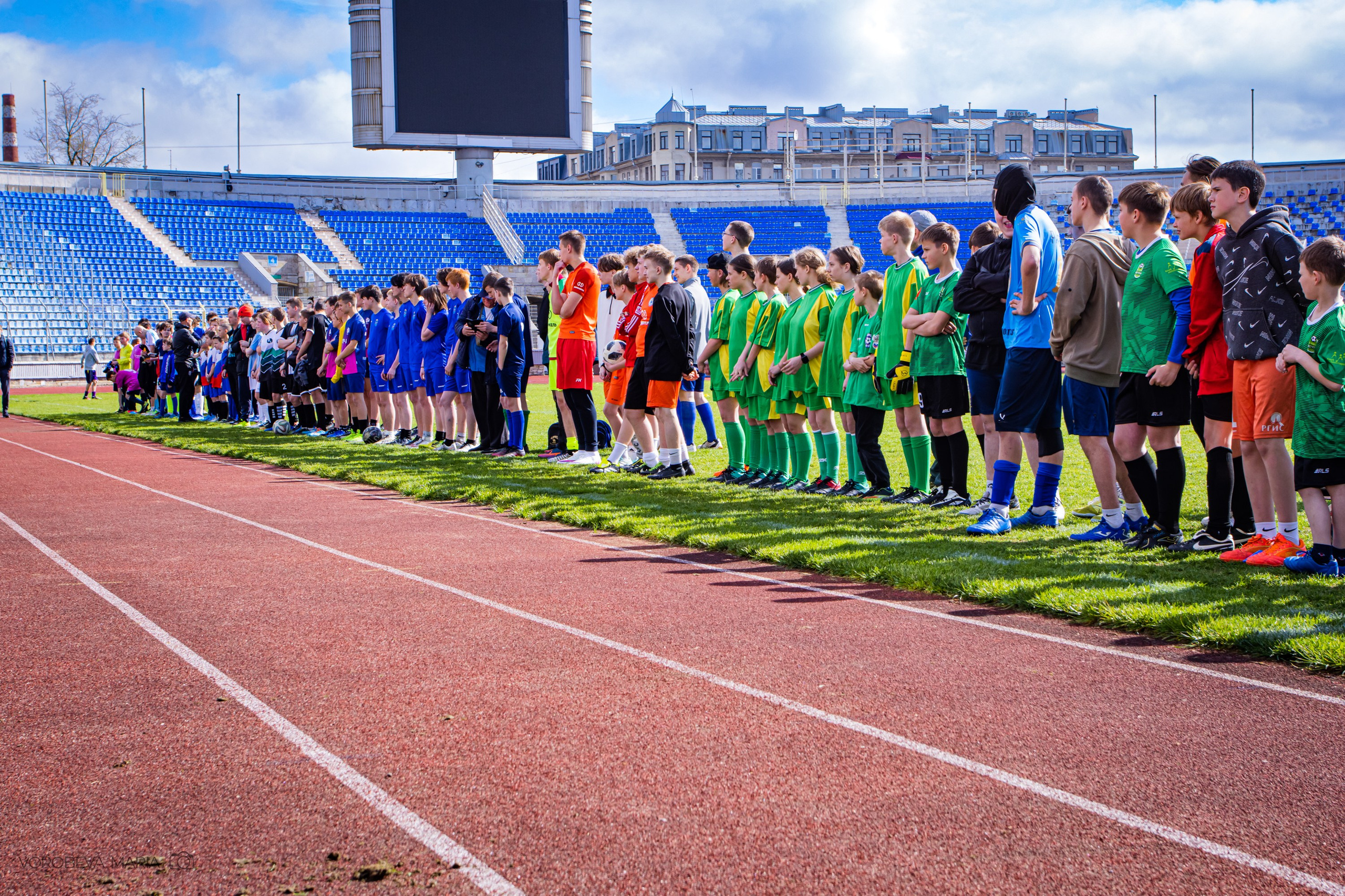 XI Ежегодный турнир по футболу «Юный Зенитовец». Фотограф ювелирных украшений в Санкт-Петербурге Воробьева Мария