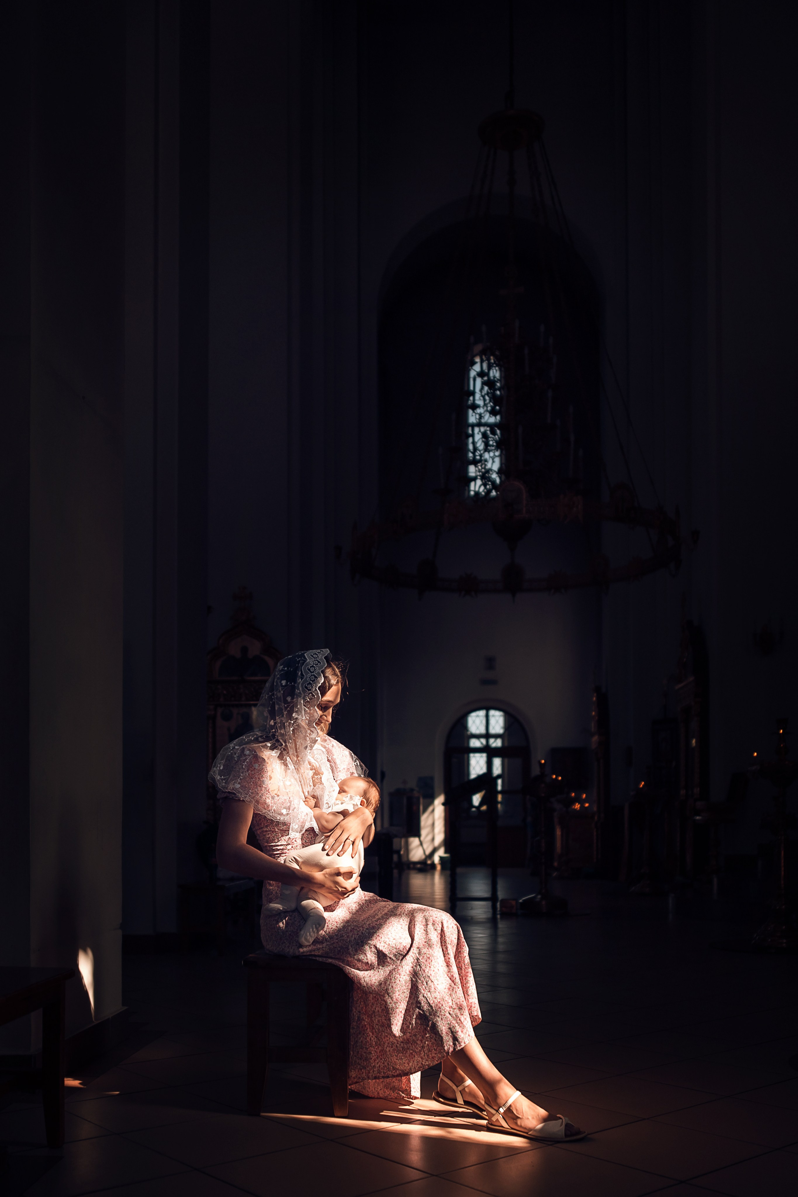 Таинство Крещения Амелии. Храм Георгия Победоносца. Главная