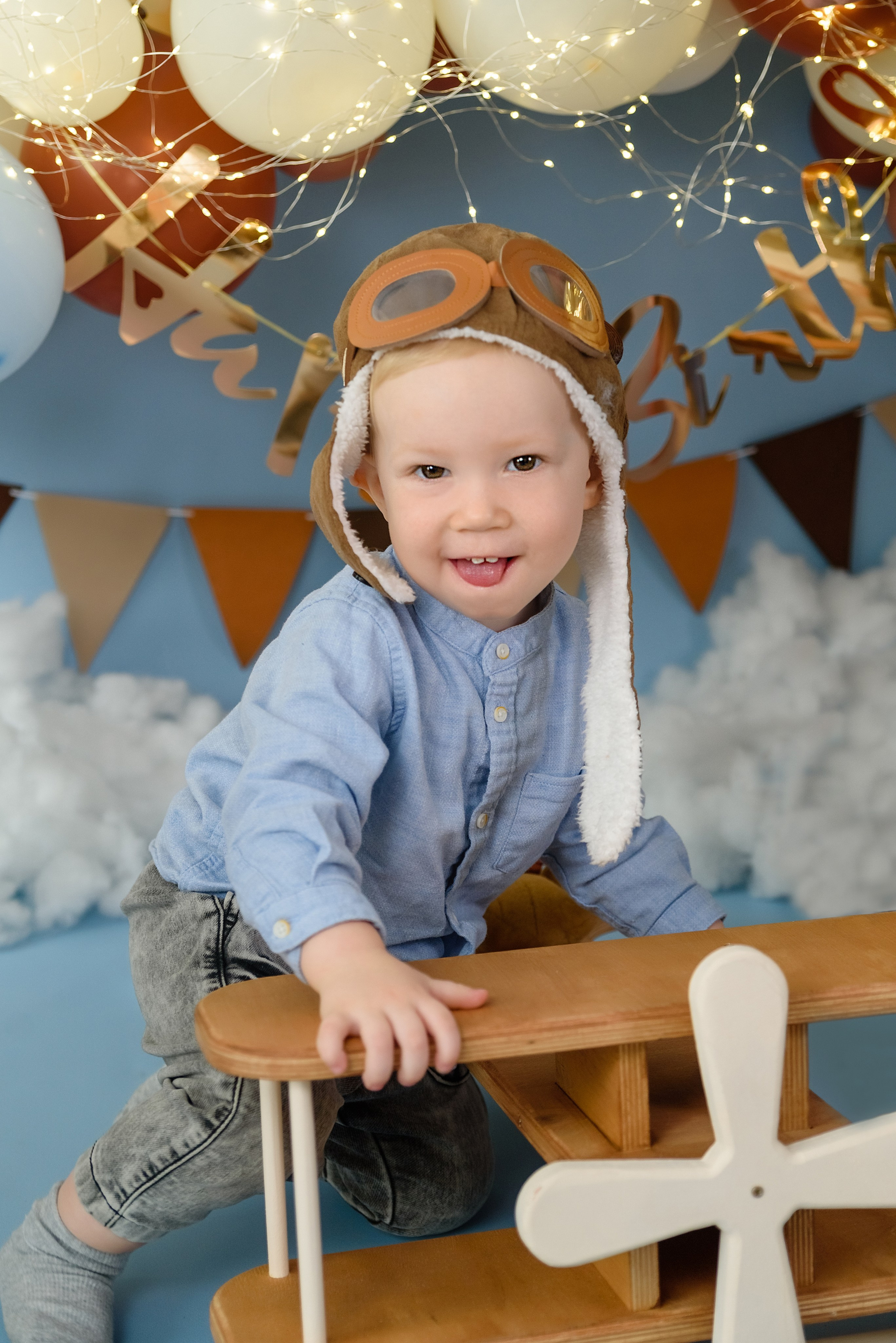 Фотозона «Авиатор». Детский Фотограф |Фотограф на годик в Брянске Ирина Романова