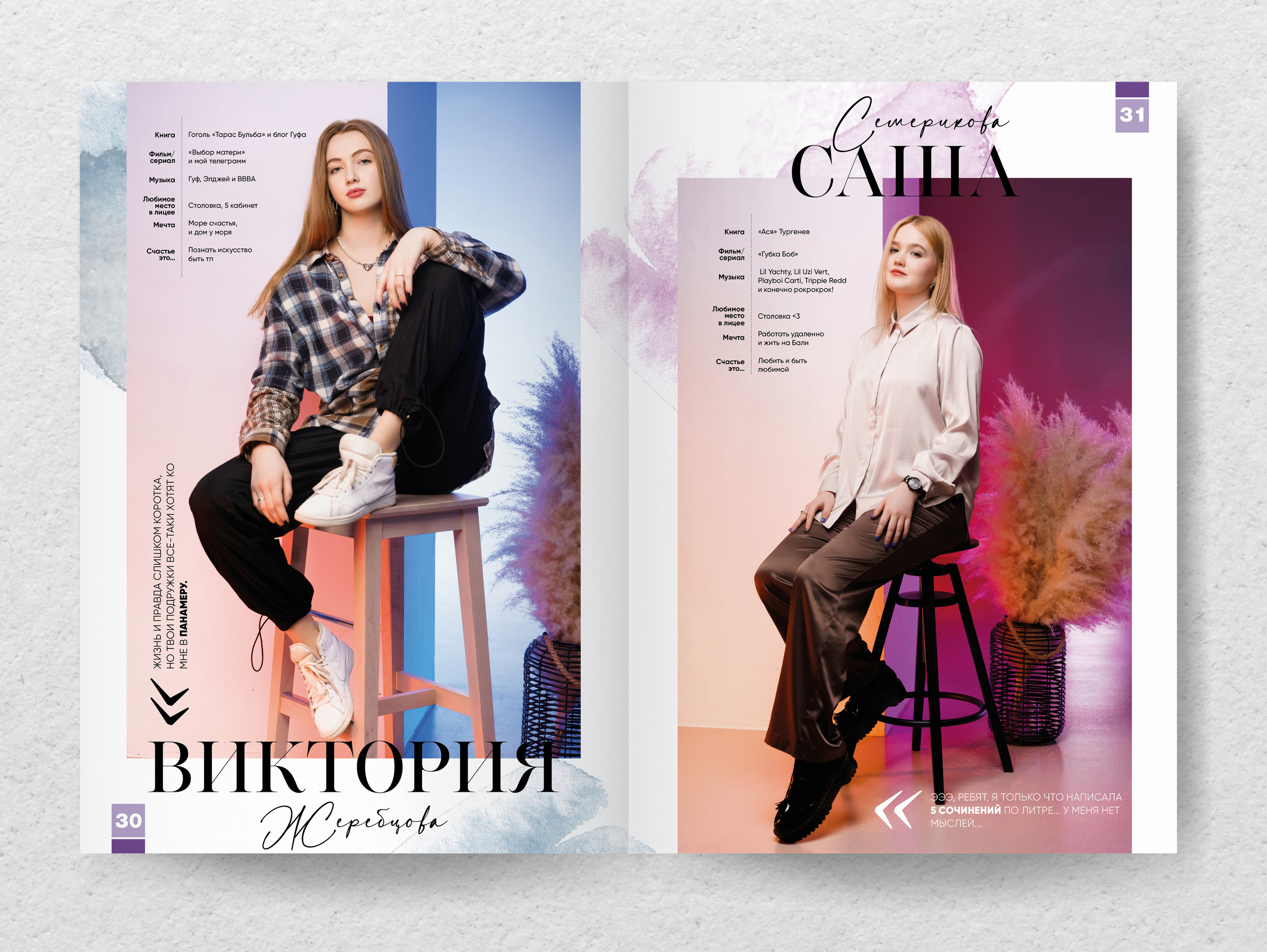 СЕТ № 5. Выпускные альбомы и фотосессии в Кирове от Протасовой Жени