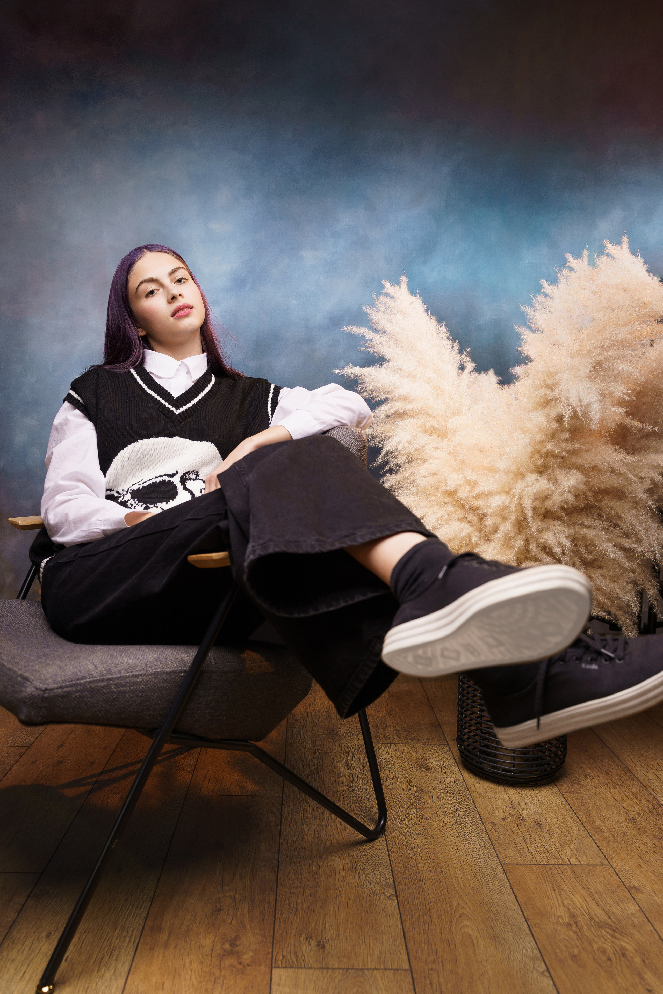 Синяя. Выпускные альбомы и фотосессии в Кирове от Протасовой Жени