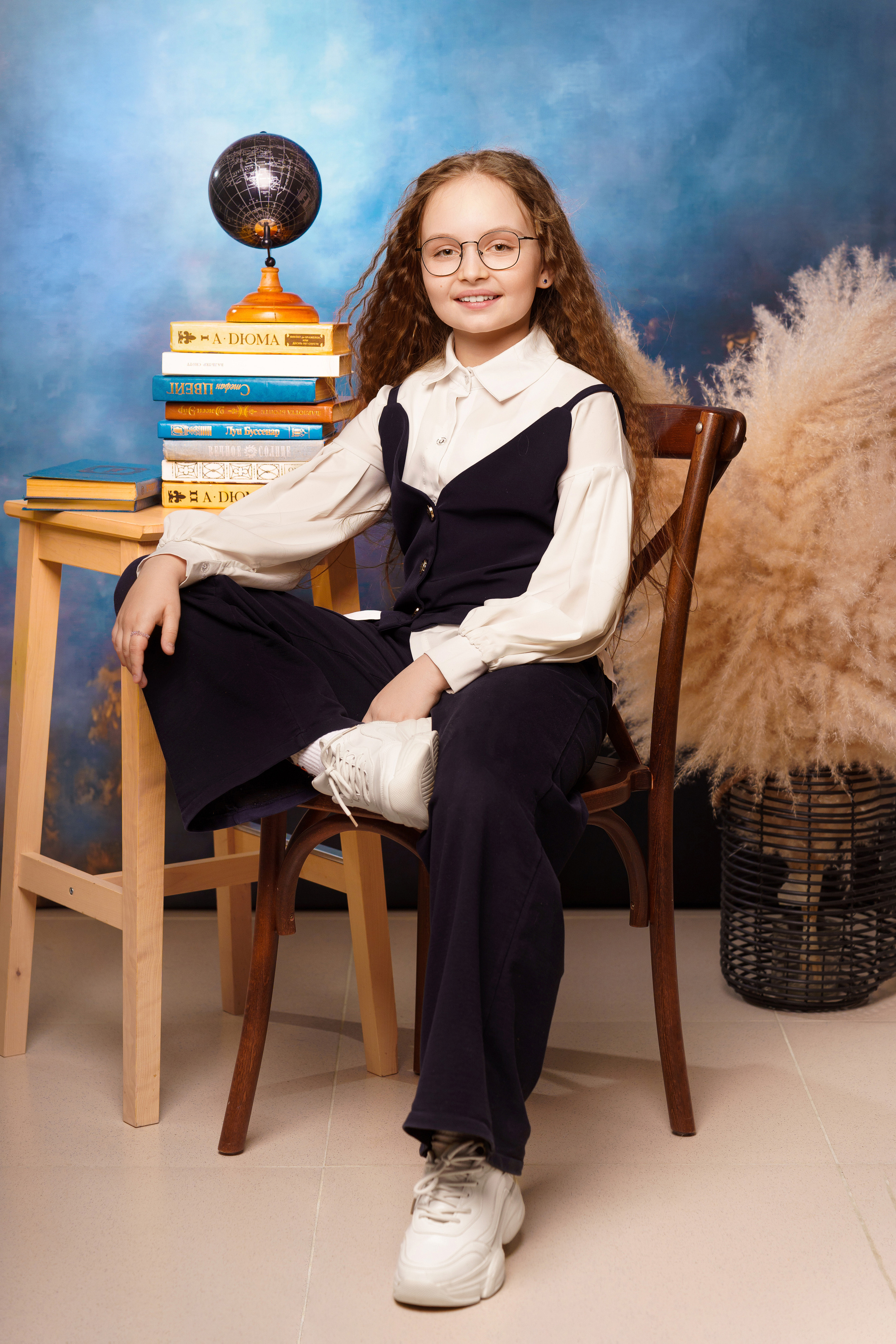 Синяя. Выпускные альбомы и фотосессии в Кирове от Протасовой Жени