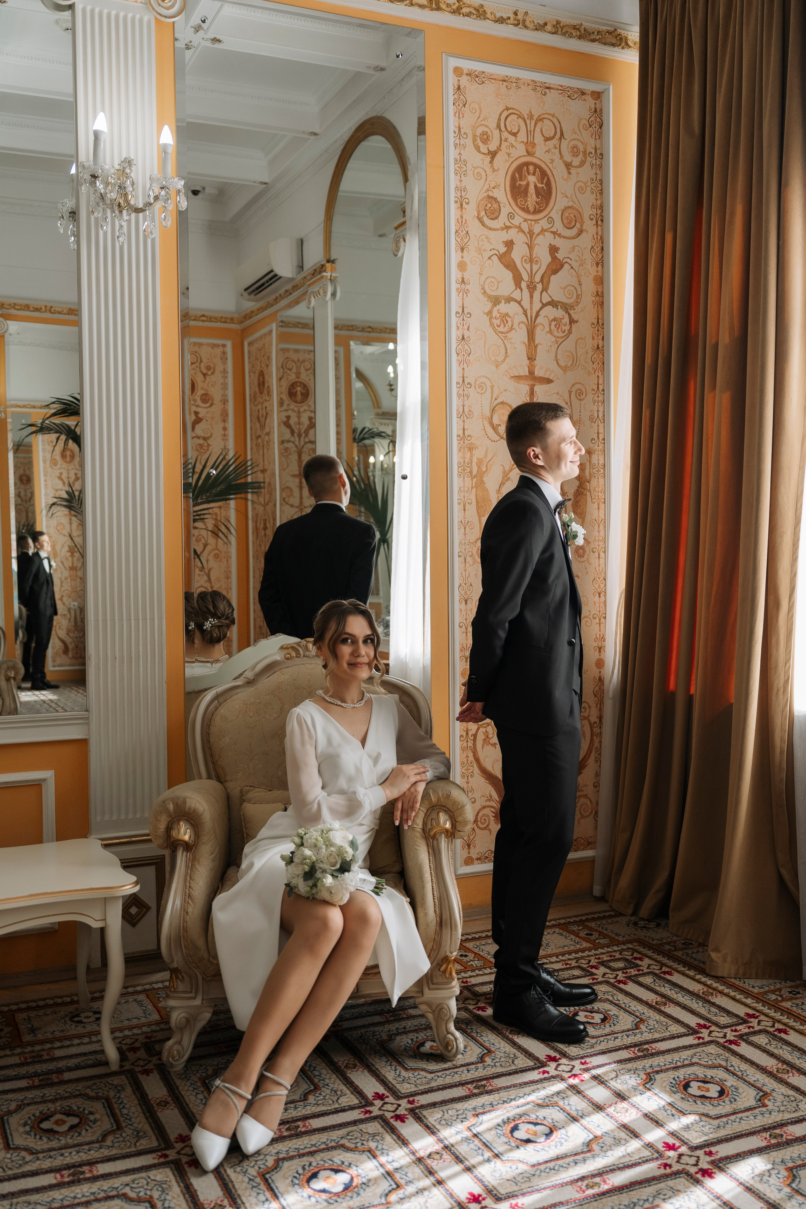 Алина и Александр. Свадебный фотограф в Москве Анна Полушина