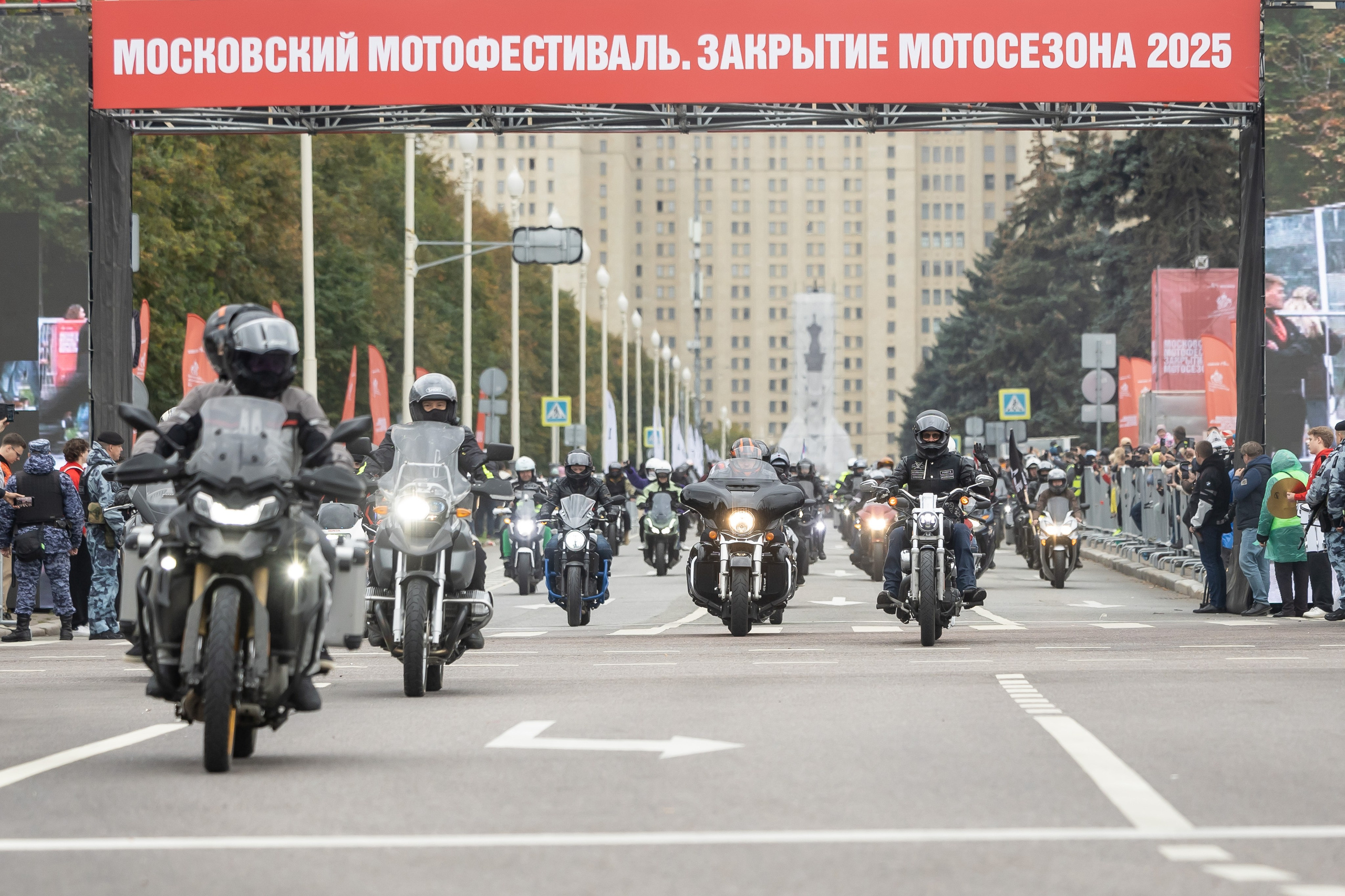 13-й Московский Мотофестиваль. Фотограф Владимир Охрименко