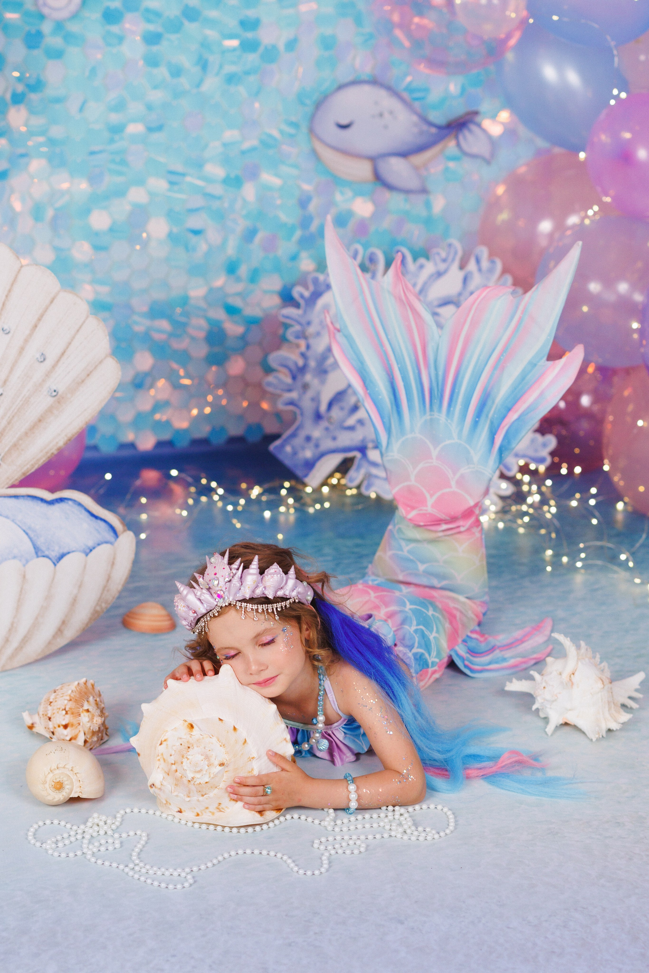 Детская фотосессия в образе «РУСАЛОЧКА», город Краснодар. Семейный и детский фотограф в Краснодаре Анна Трашкова