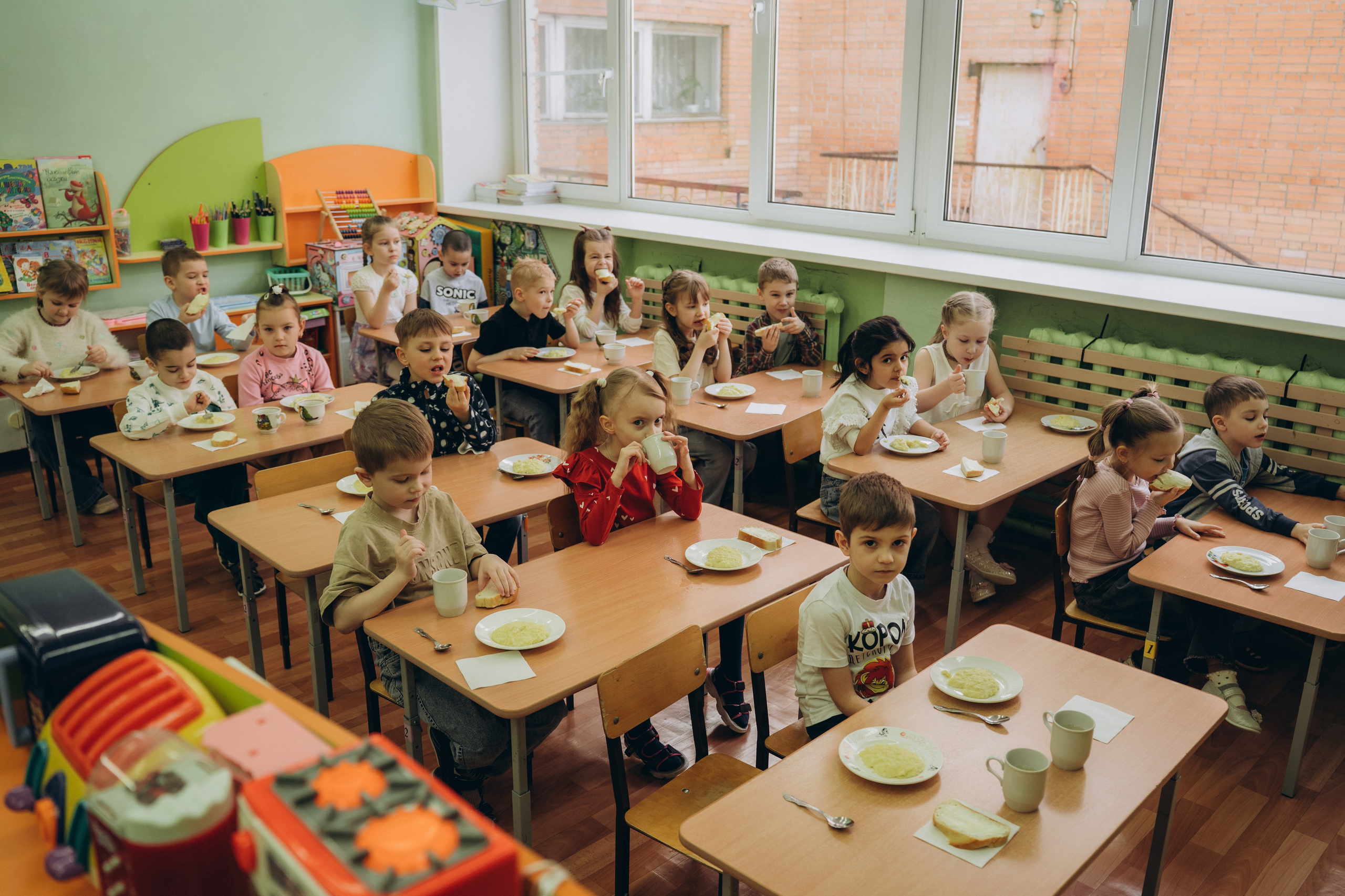 Репортаж в саду. Семейный фотограф • Домашние съемки в Нижнем Новгороде