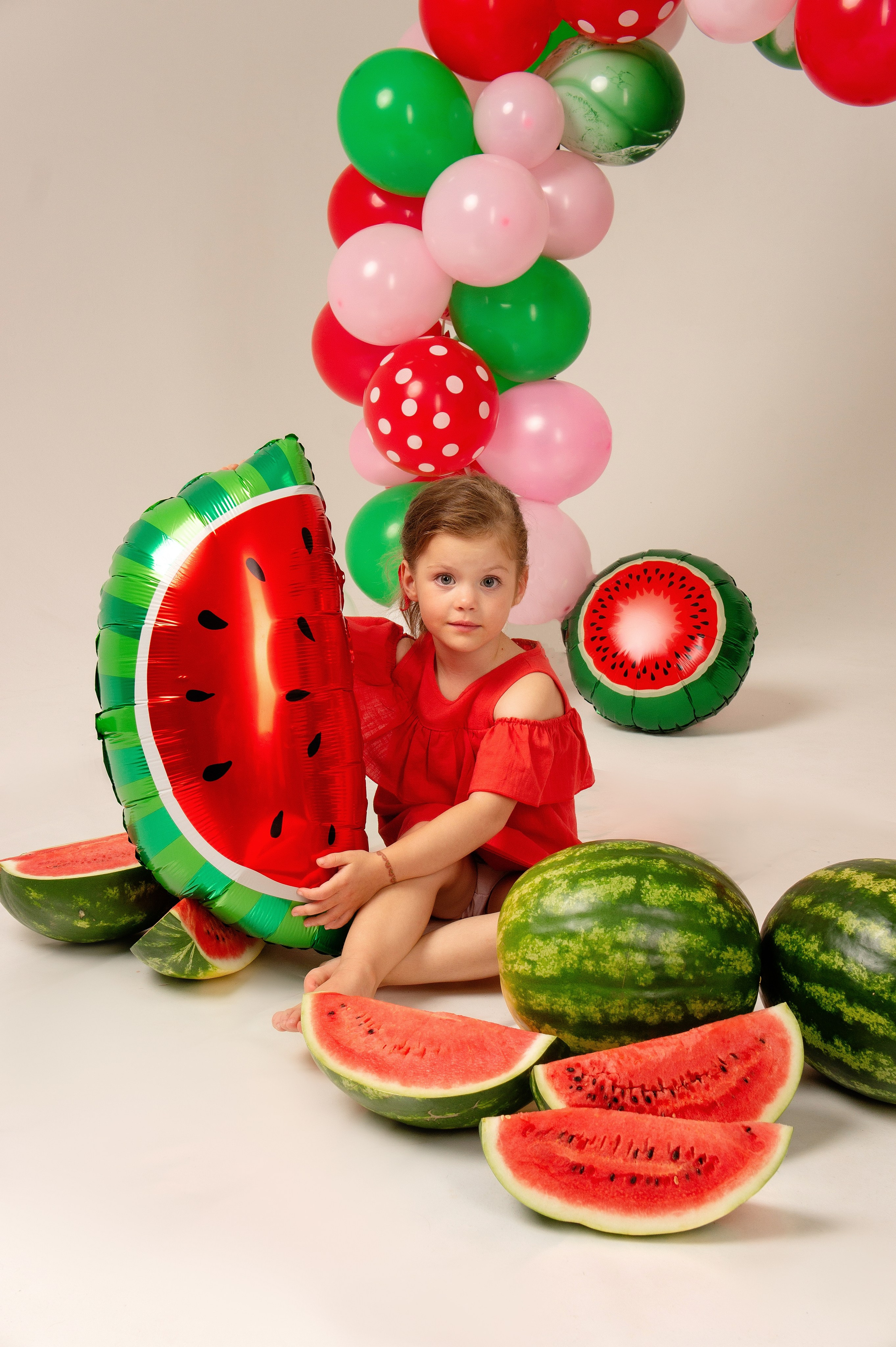 Диана и арбузы. Фотограф беременности в Екатеринбурге Илона Филатьева