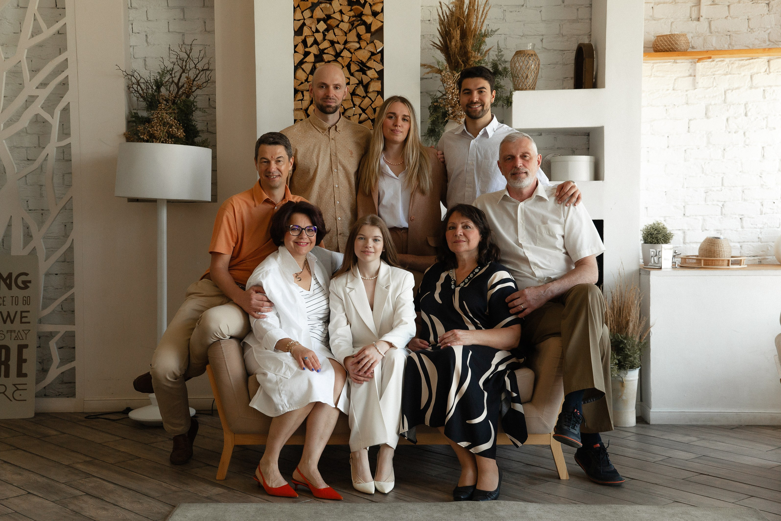 Большая съемка большой семьи. Фотограф Яна Артемьева