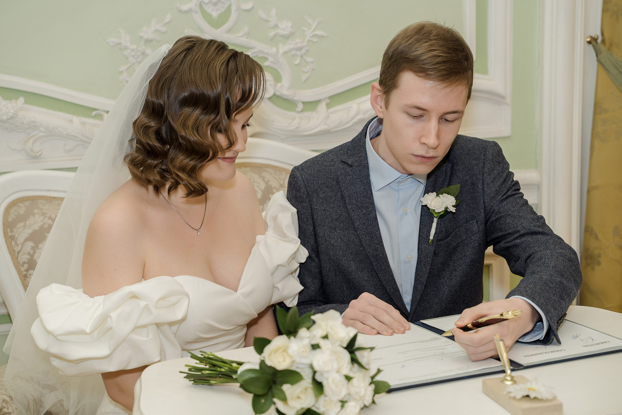 Фёдор и Алёна. Свадебный и семейный фотограф в Пушкине и Санкт-Петербурге Мария Филиппова
