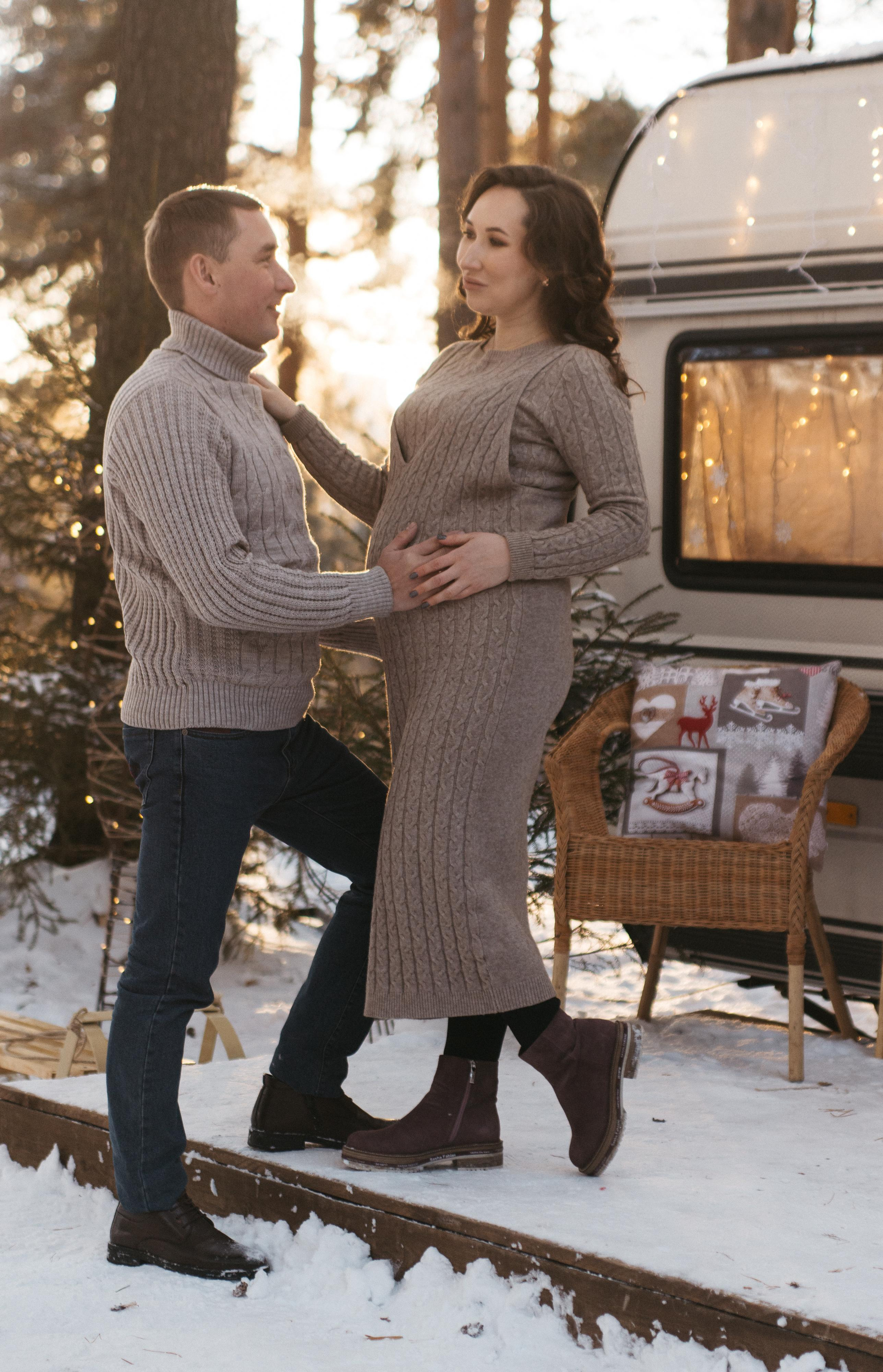 Зимой в трейлере. Свадебный фотограф Ижевск Петр Шишков