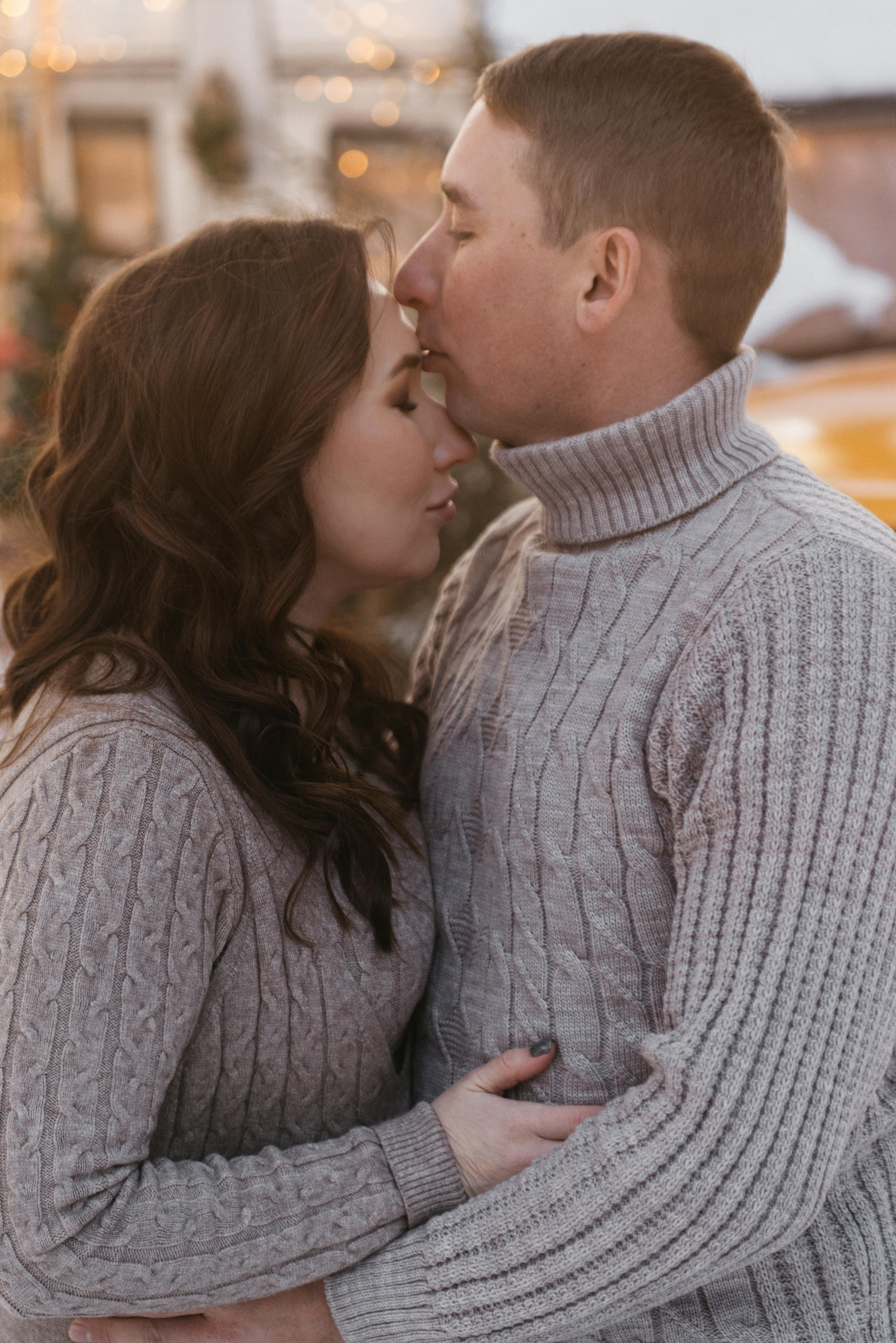 Зимой в трейлере. Свадебный фотограф Ижевск Петр Шишков