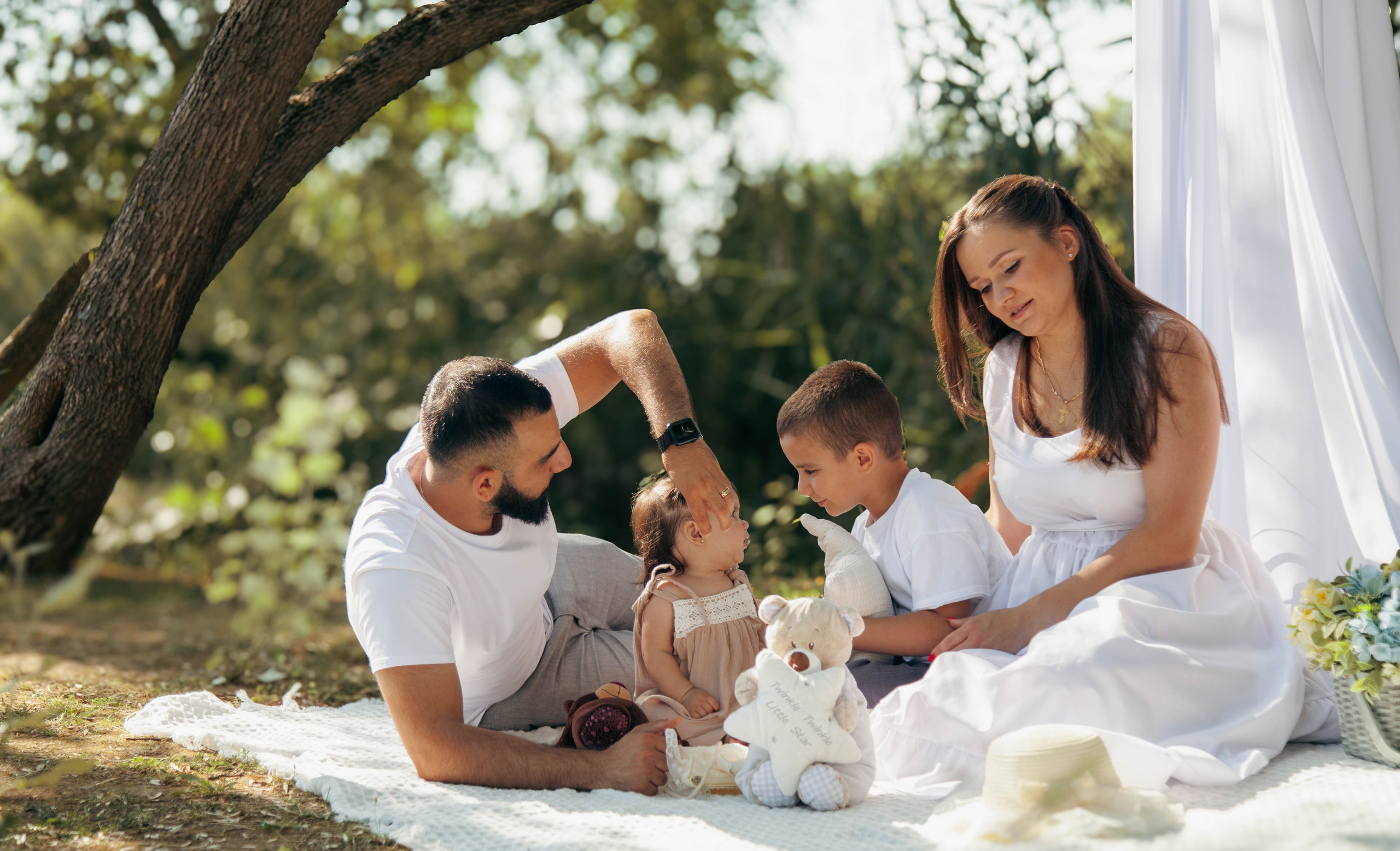 Семейный пикник. Семейный и детский фотограф Ксения Батищева